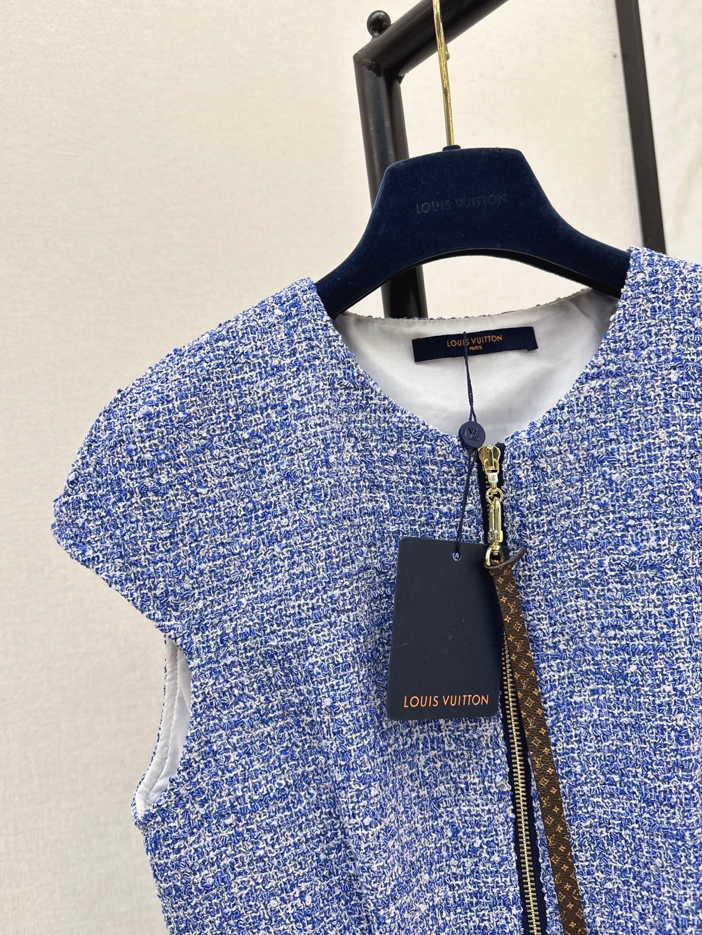 Loui* Zipper Short Sleeve Dress