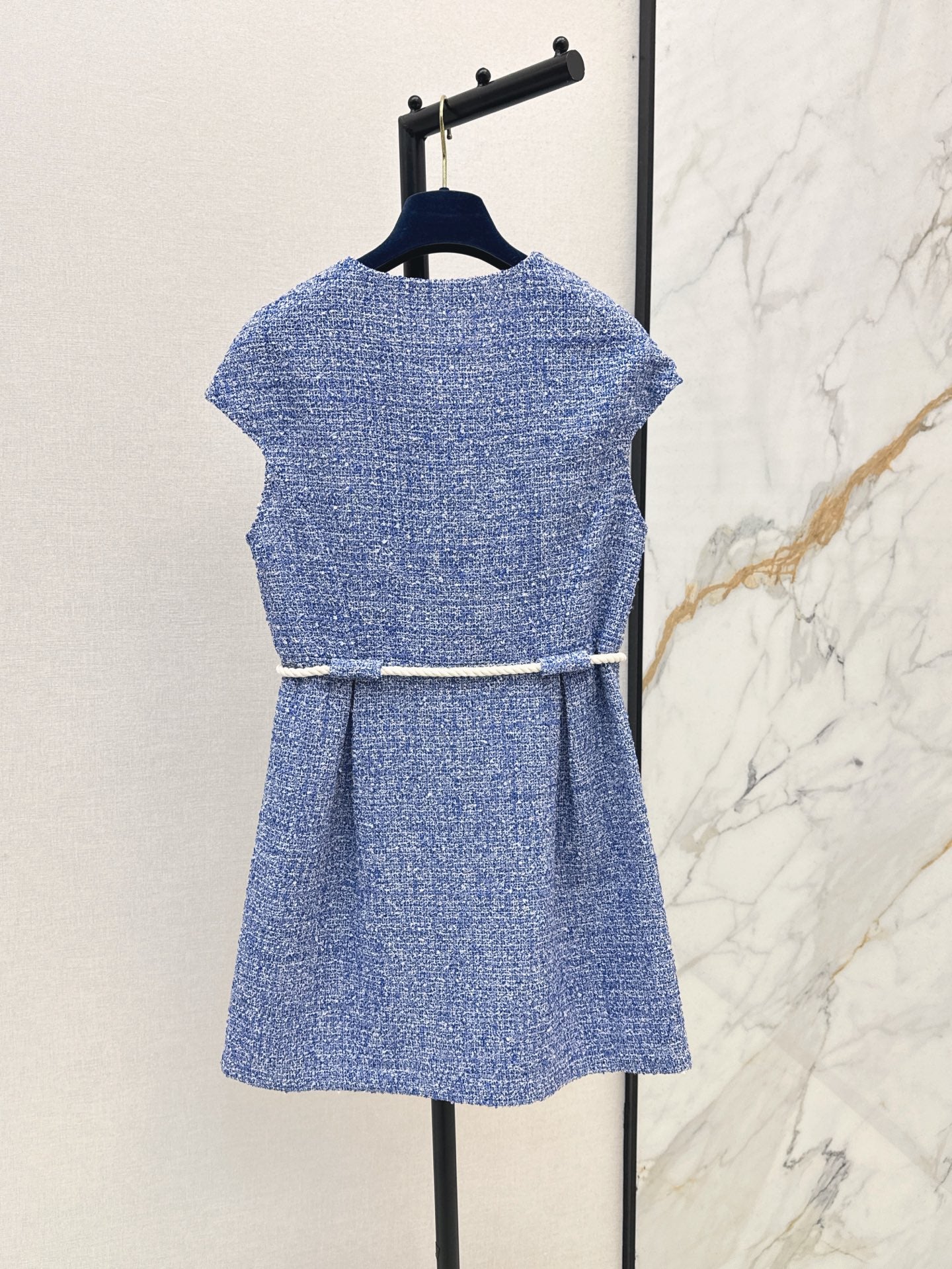 Loui* Zipper Short Sleeve Dress