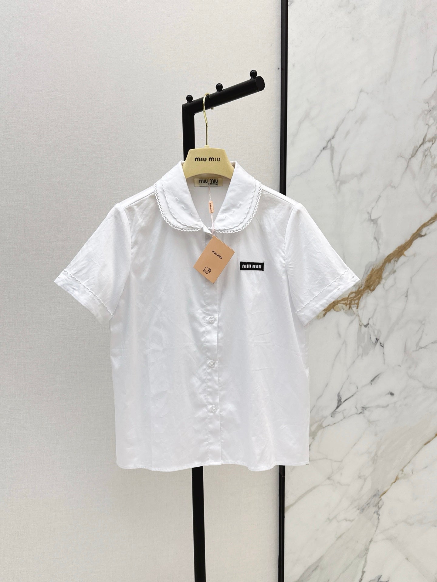 M*u 25ss Slubbed poplin shirt