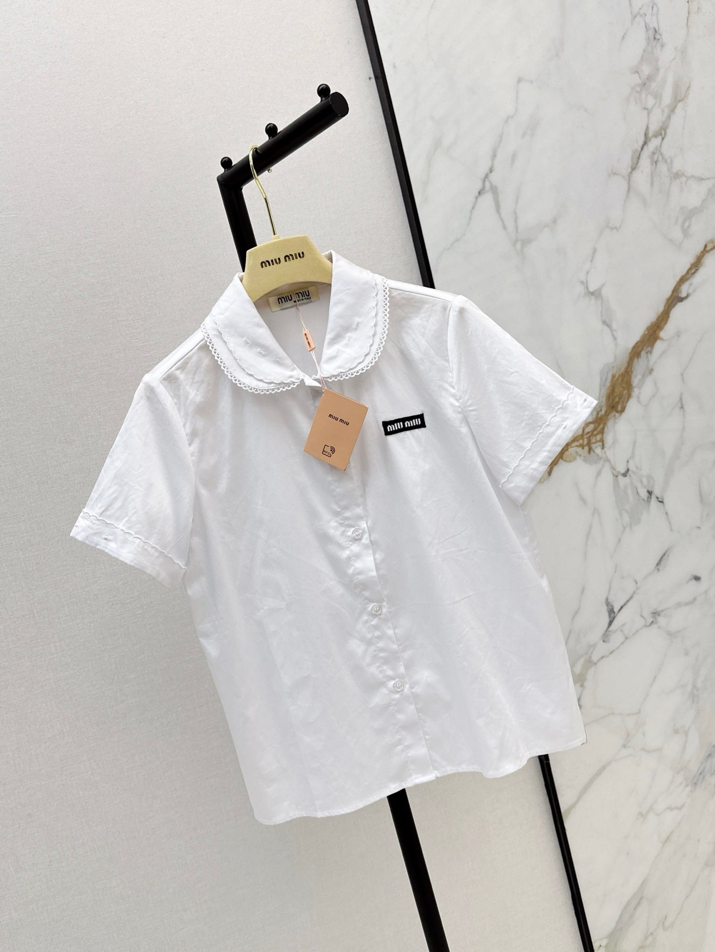 M*u 25ss Slubbed poplin shirt