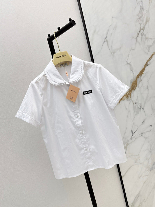M*u 25ss Slubbed poplin shirt