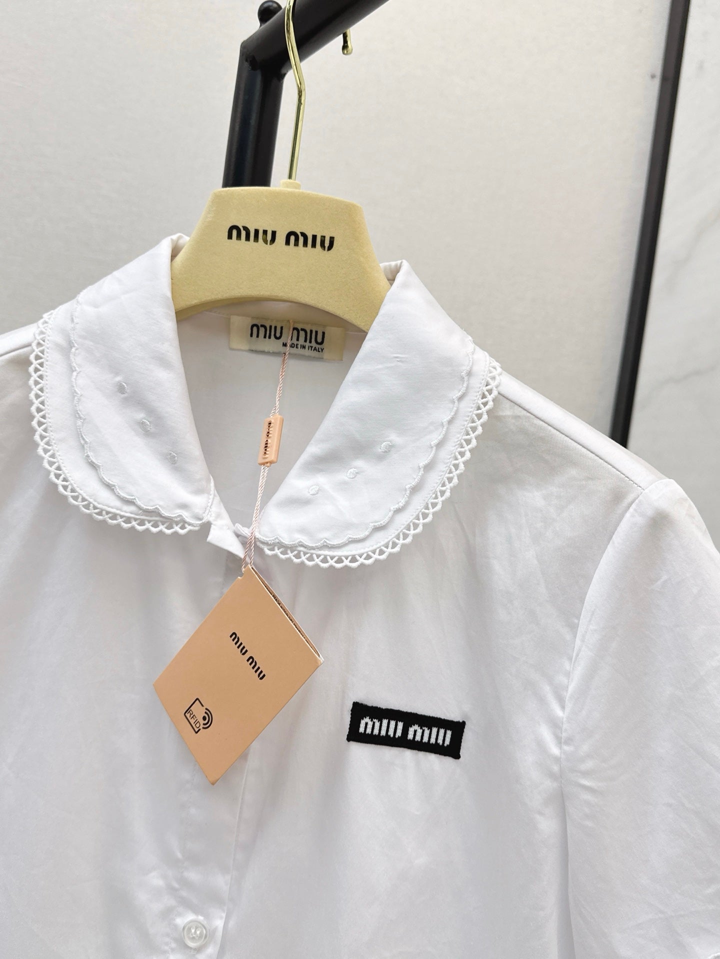 M*u 25ss Slubbed poplin shirt