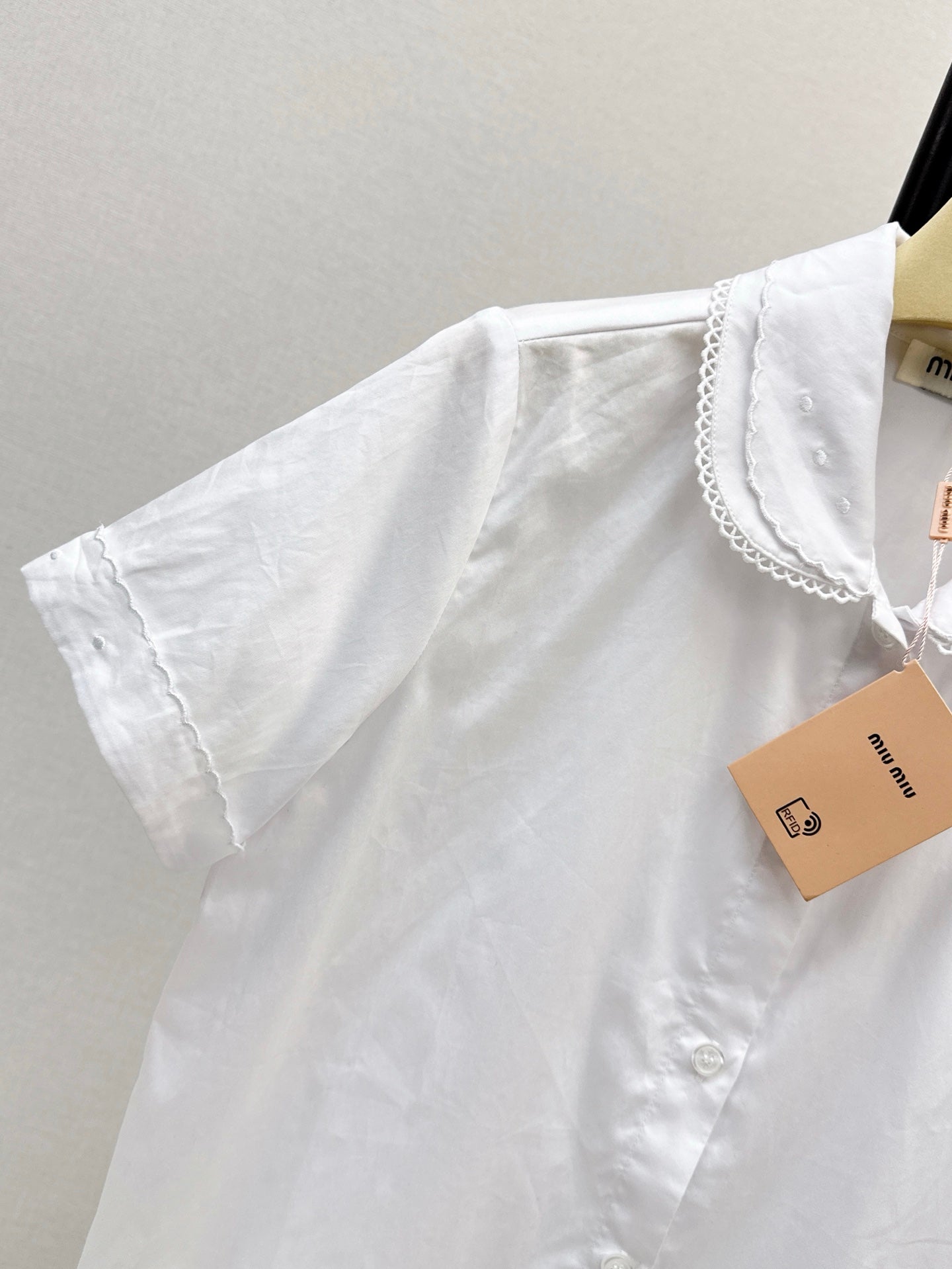 M*u 25ss Slubbed poplin shirt