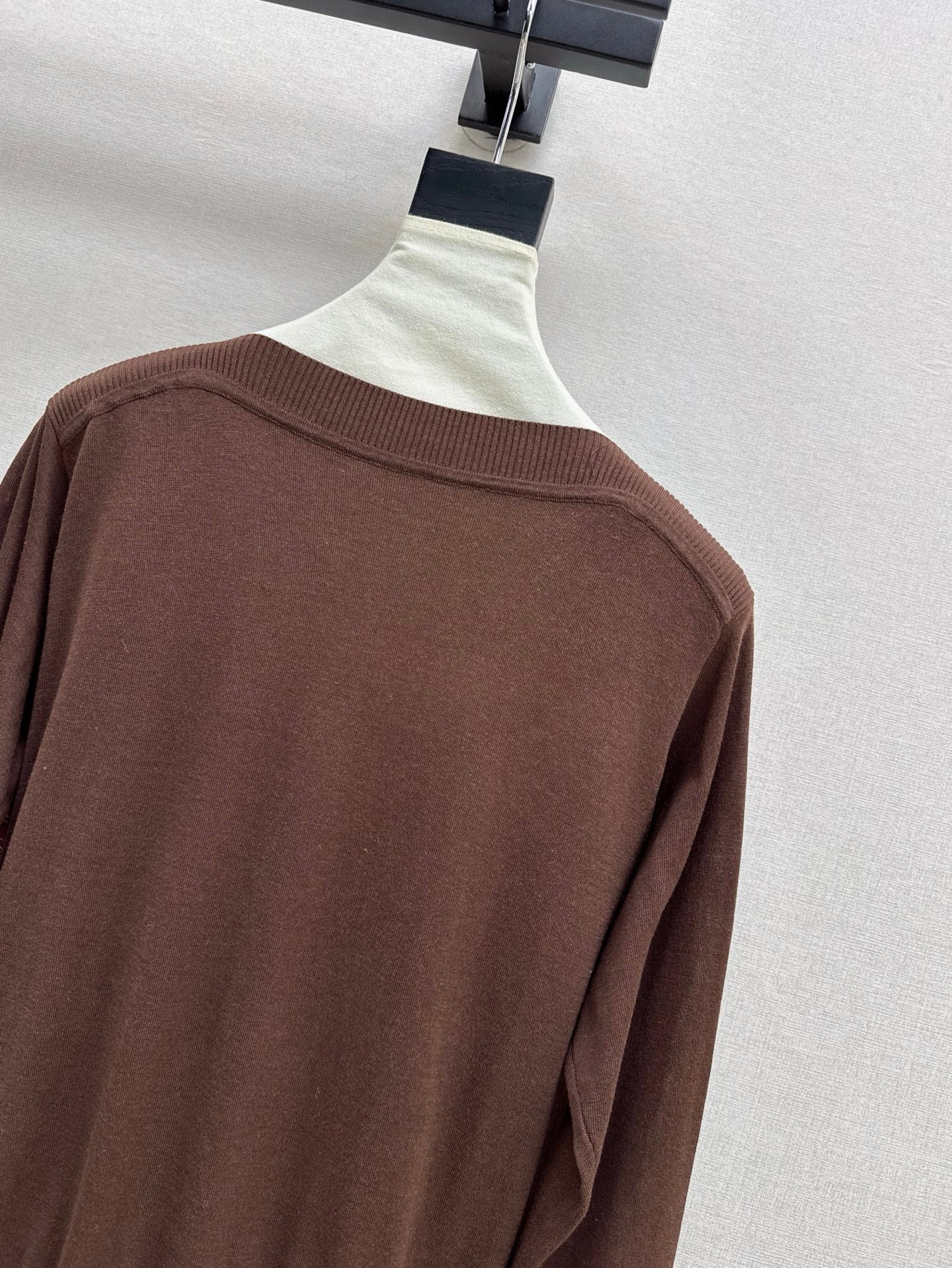 Herm* Long-sleeve twillaine sweater