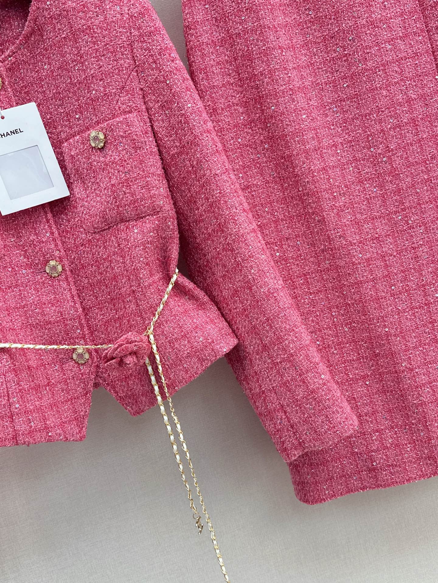 C*nel tweed Jacket + Skirt suit