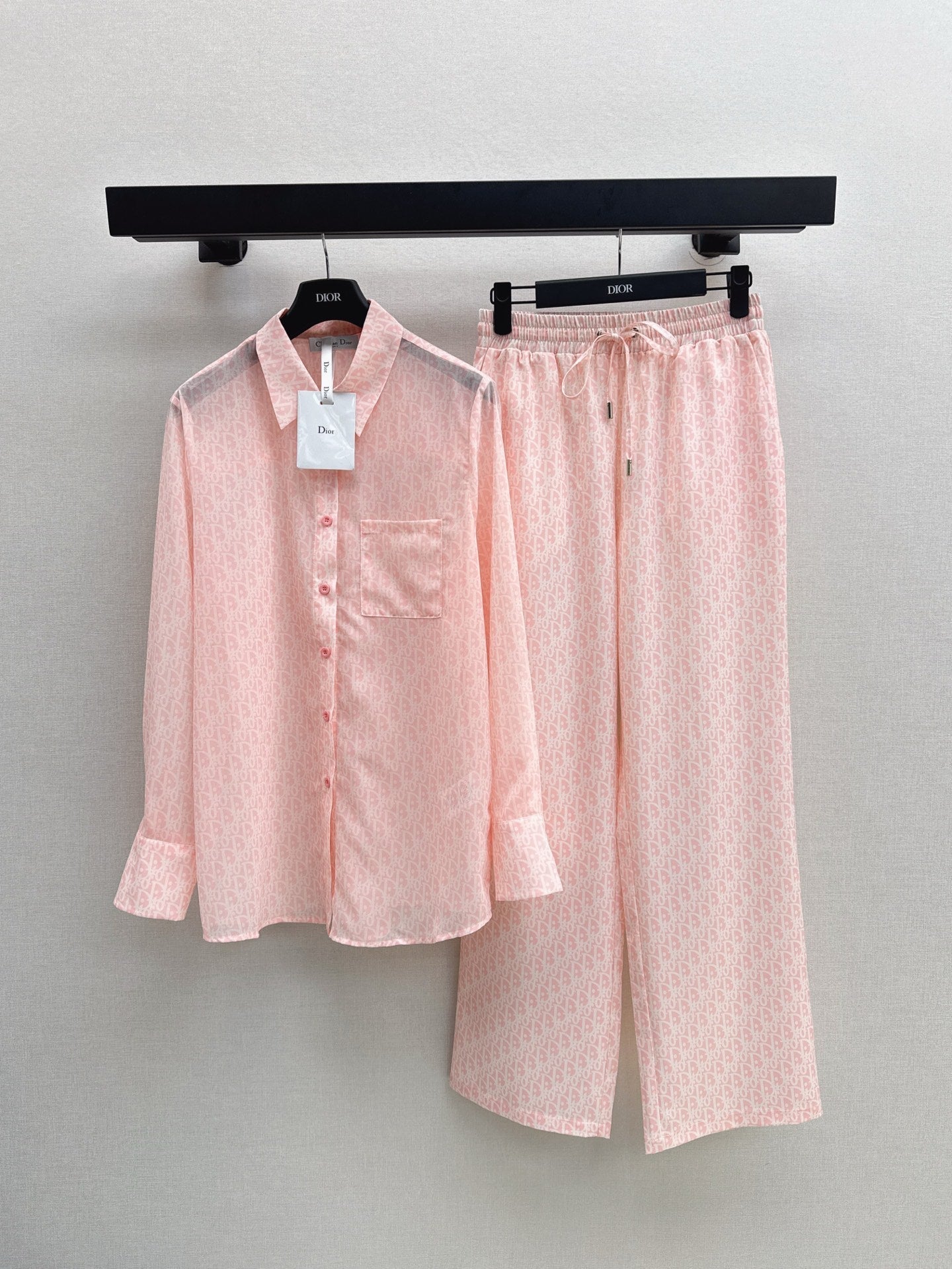 D*r 25ss Oblique Jacquard Shirt