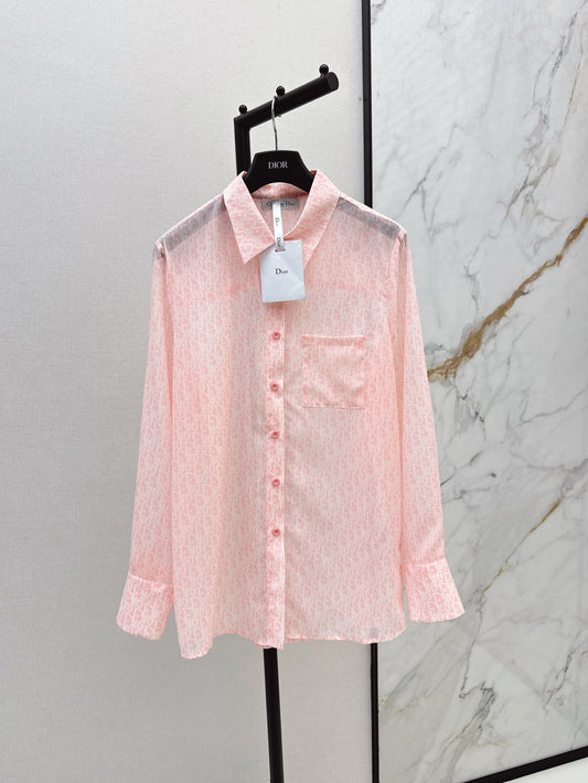 D*r 25ss Oblique Jacquard Shirt
