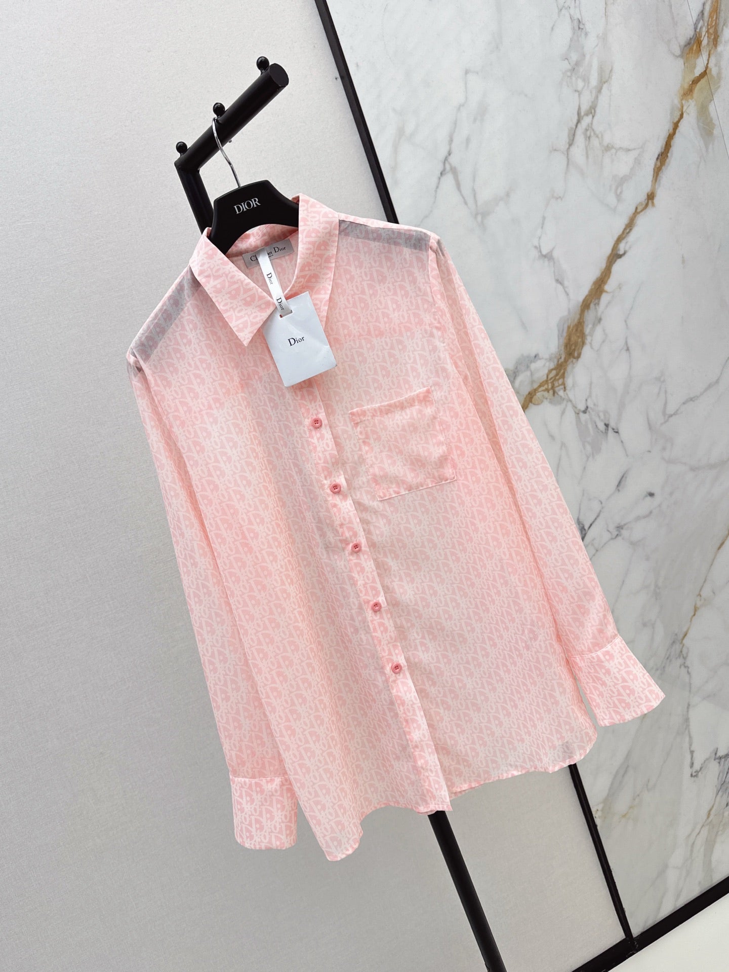 D*r 25ss Oblique Jacquard Shirt