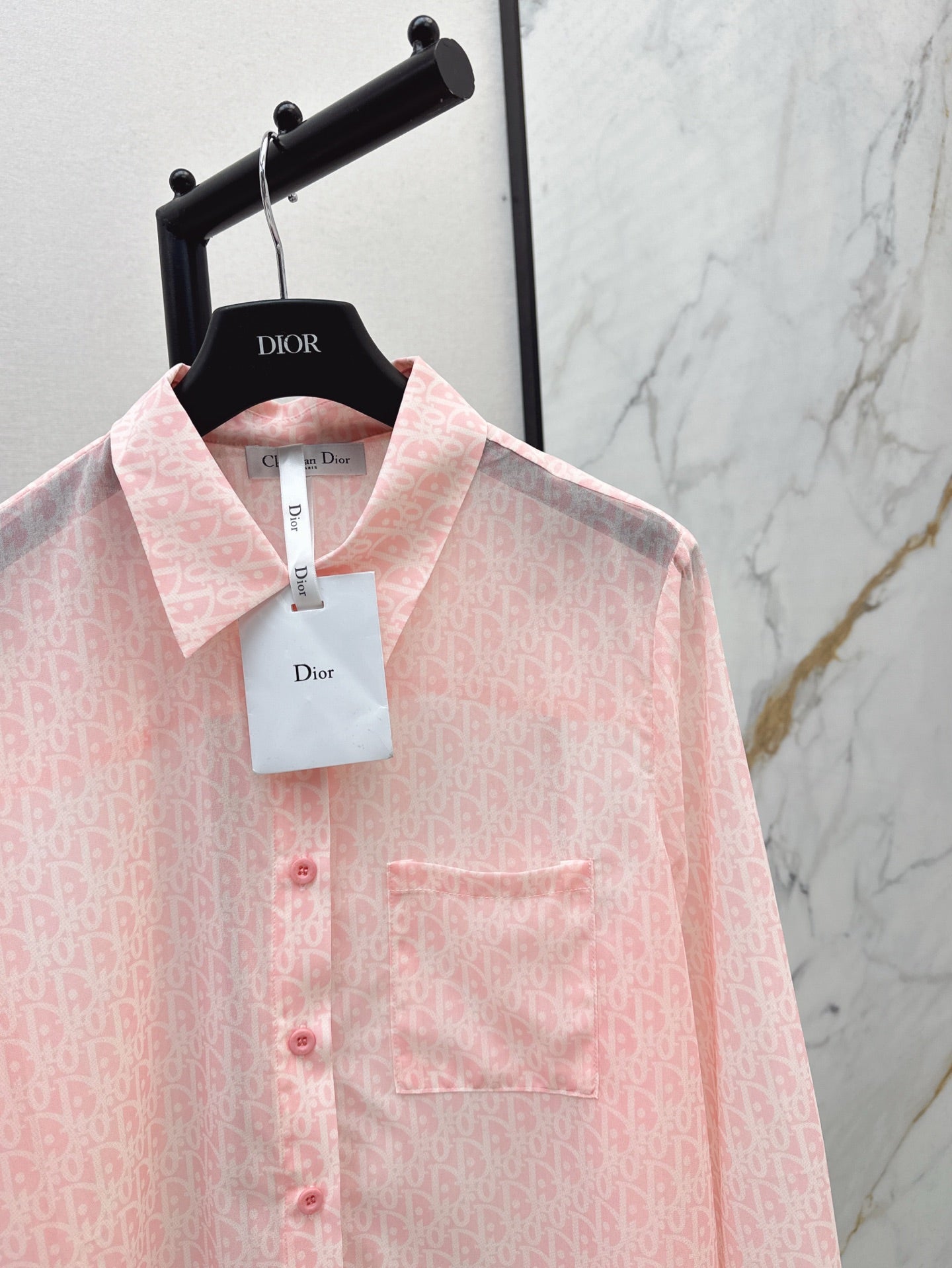 D*r 25ss Oblique Jacquard Shirt