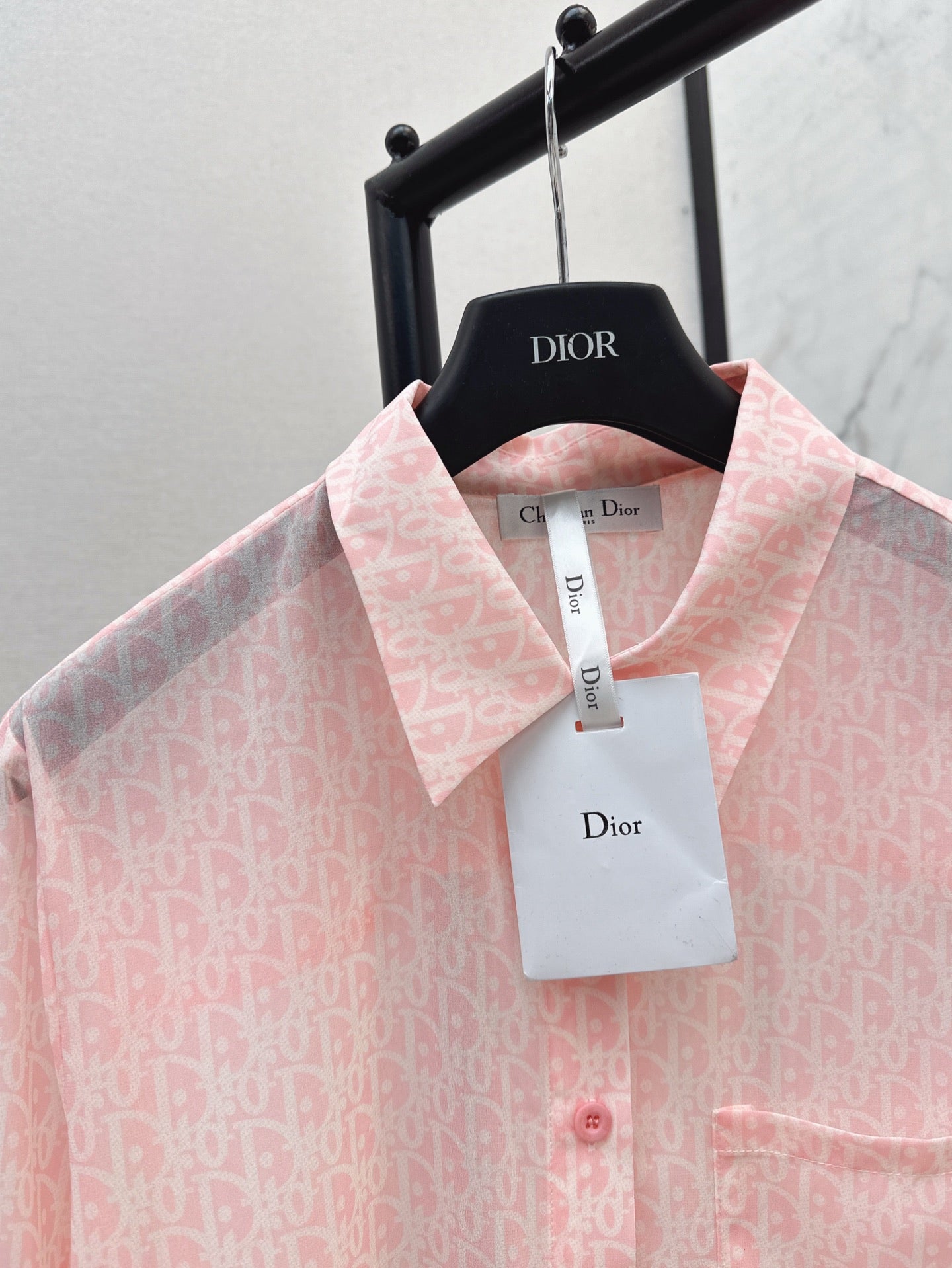 D*r 25ss Oblique Jacquard Shirt