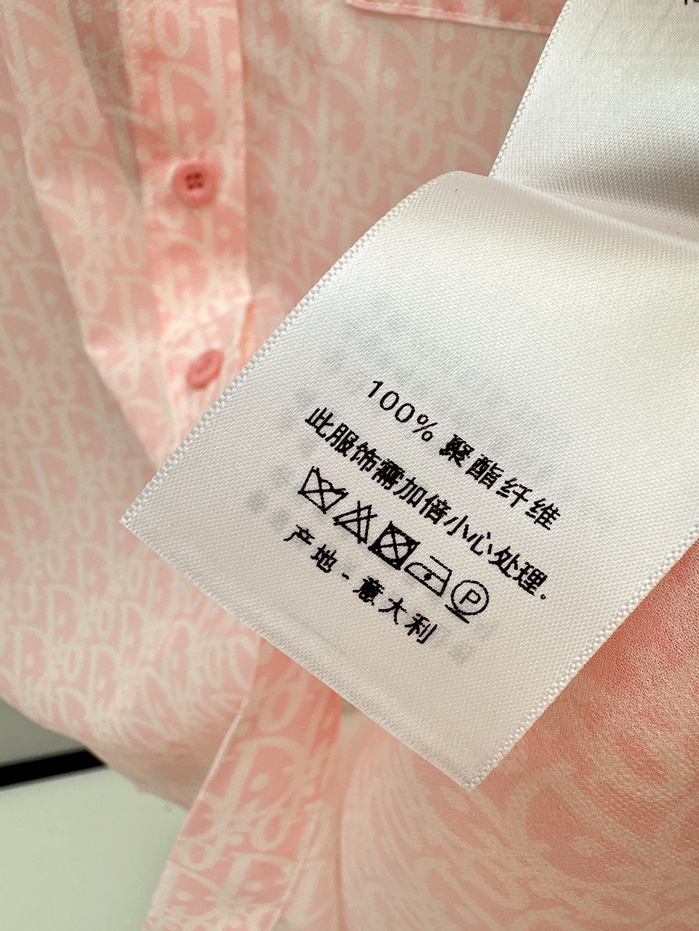 D*r 25ss Oblique Jacquard Shirt