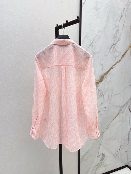 D*r 25ss Oblique Jacquard Shirt