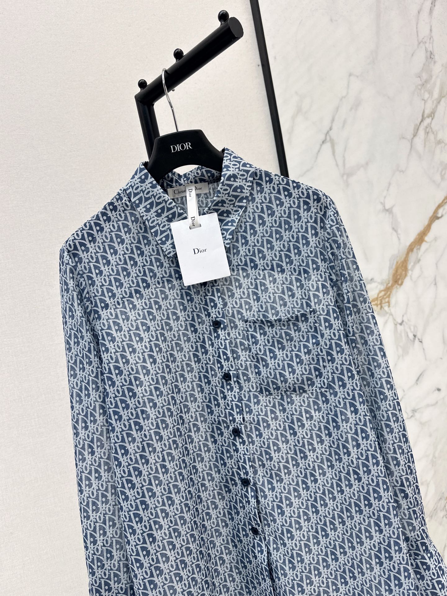 D*r 25ss Oblique Jacquard Shirt