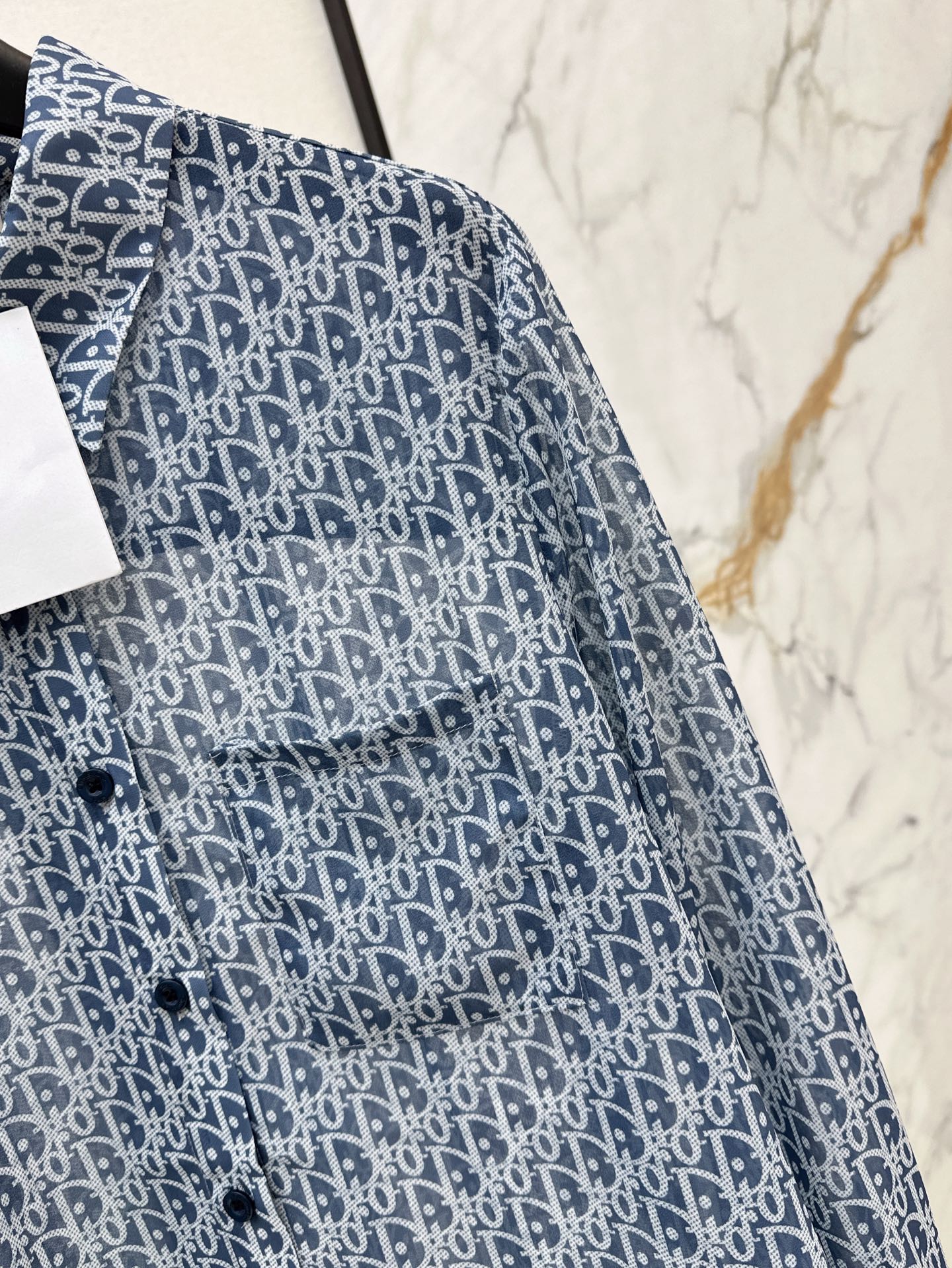 D*r 25ss Oblique Jacquard Shirt