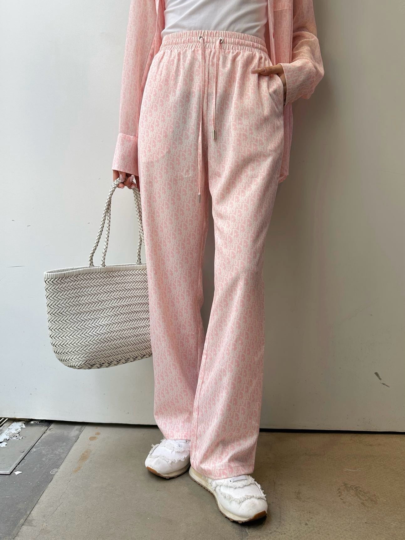 D*r 25ss Oblique Jacquard Pant