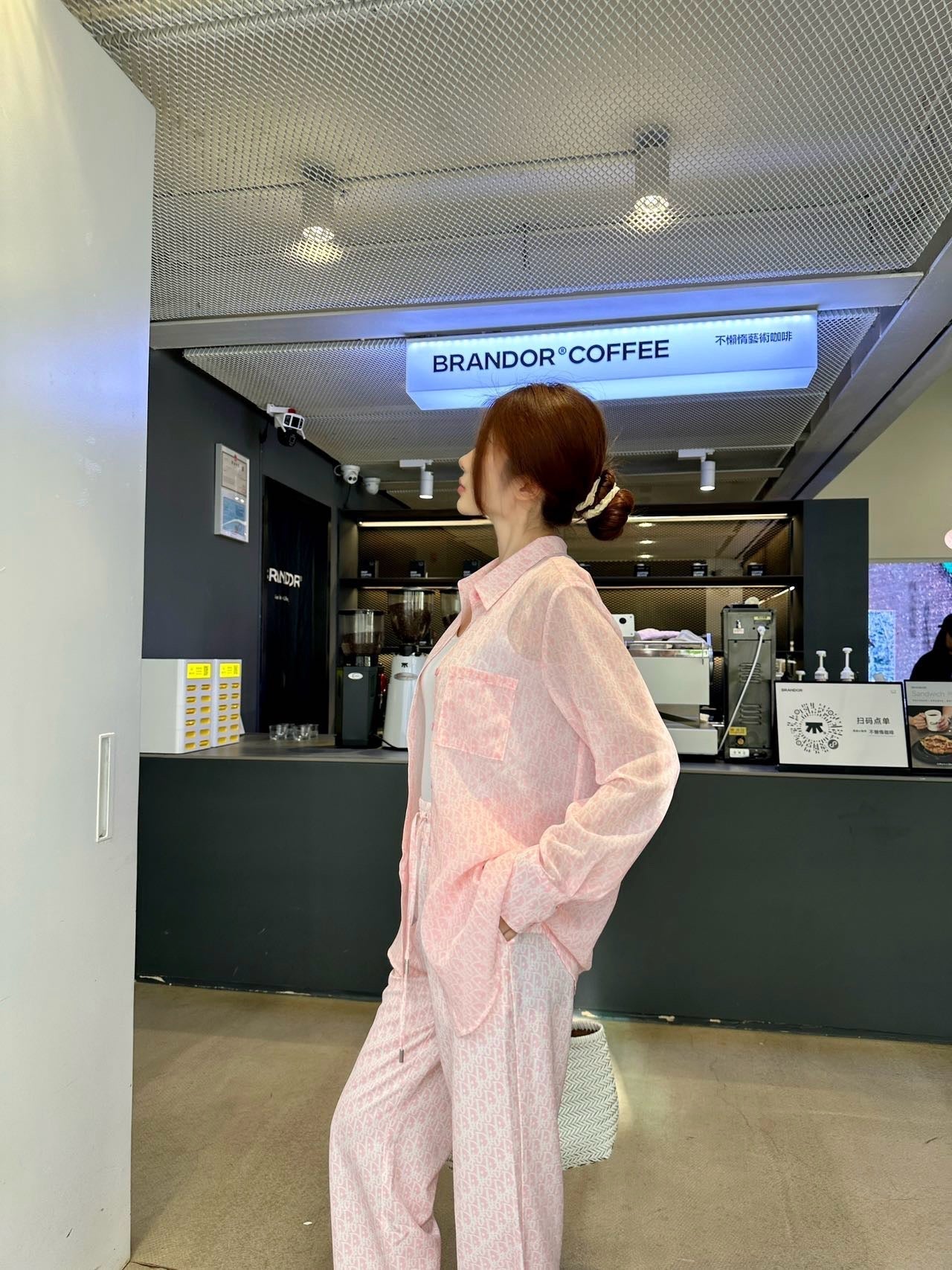 D*r 25ss Oblique Jacquard Shirt