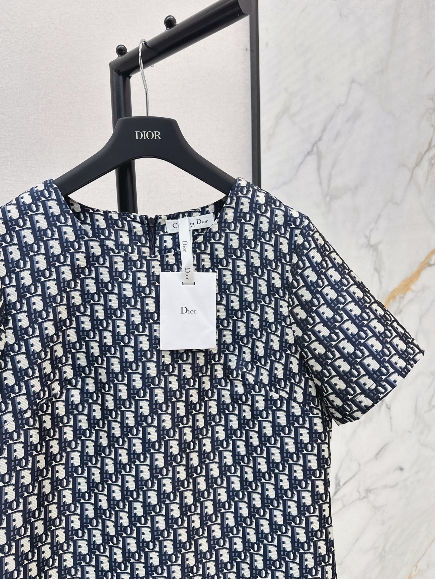 D*r 25ss jacquard short dress