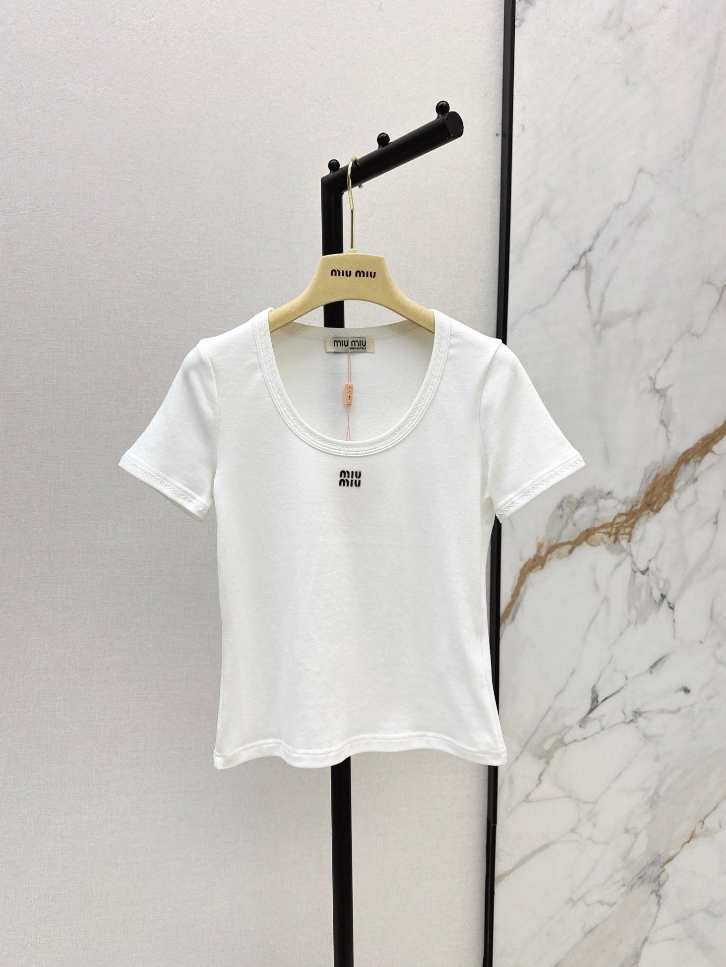 M*u 25ss cotton t-shirt