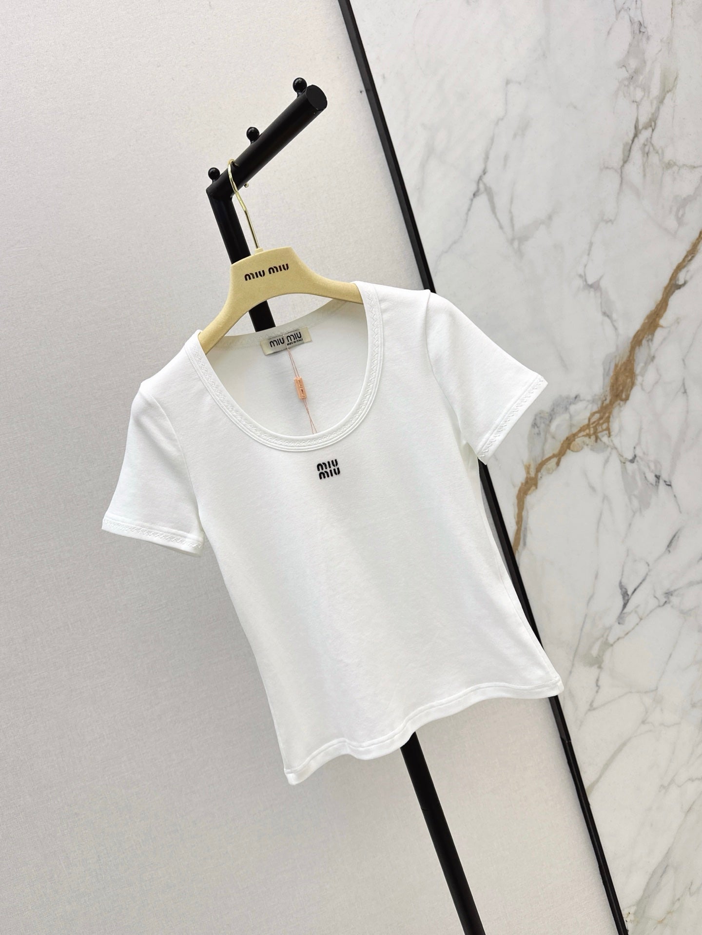 M*u 25ss cotton t-shirt