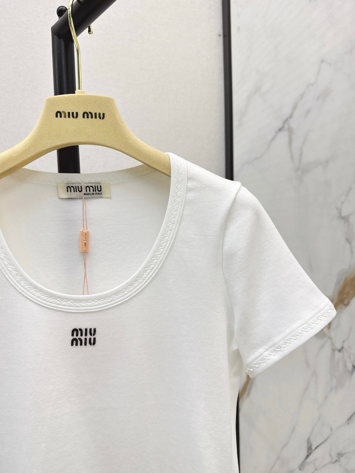 M*u 25ss cotton t-shirt