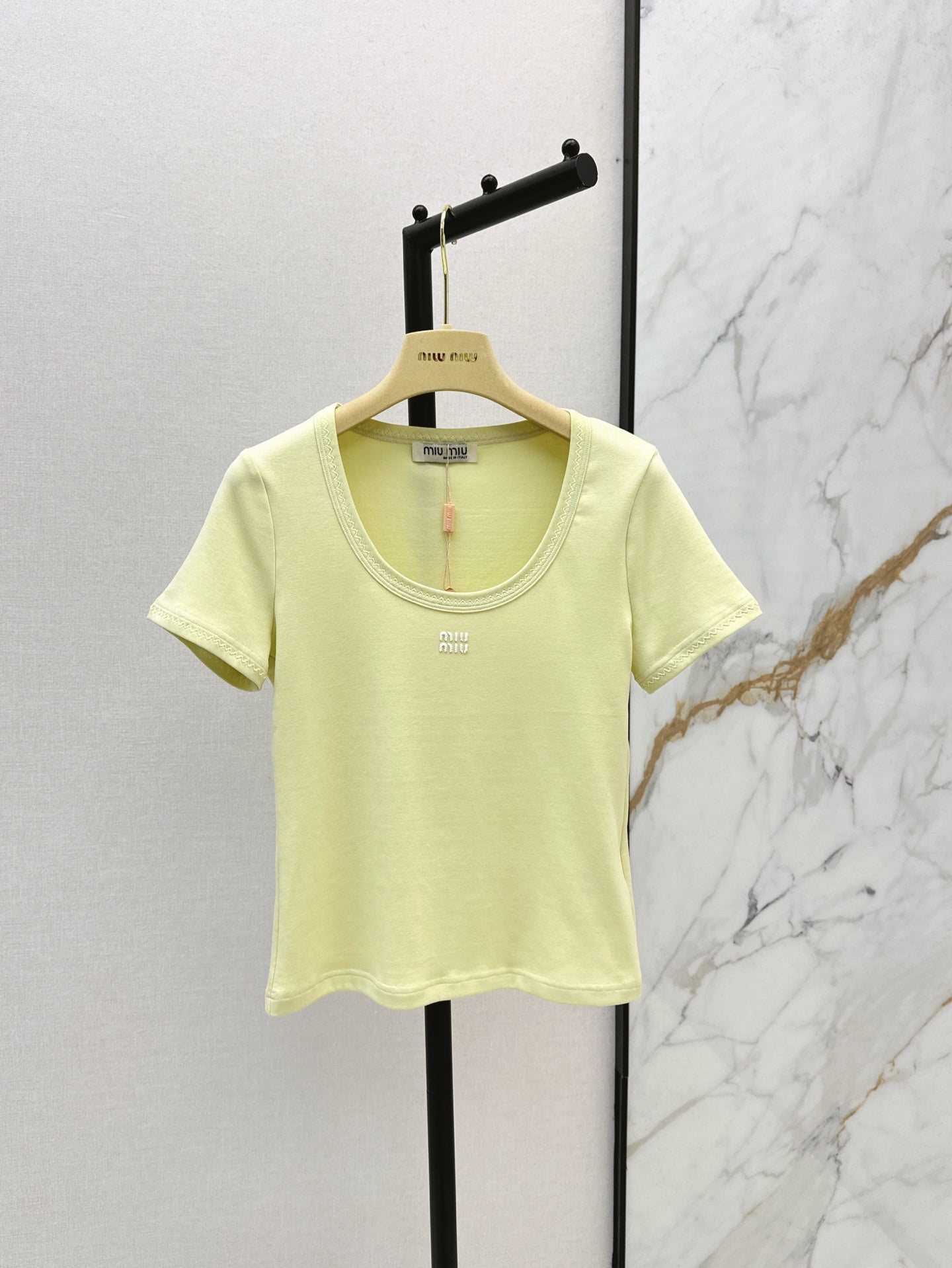 M*u 25ss cotton t-shirt