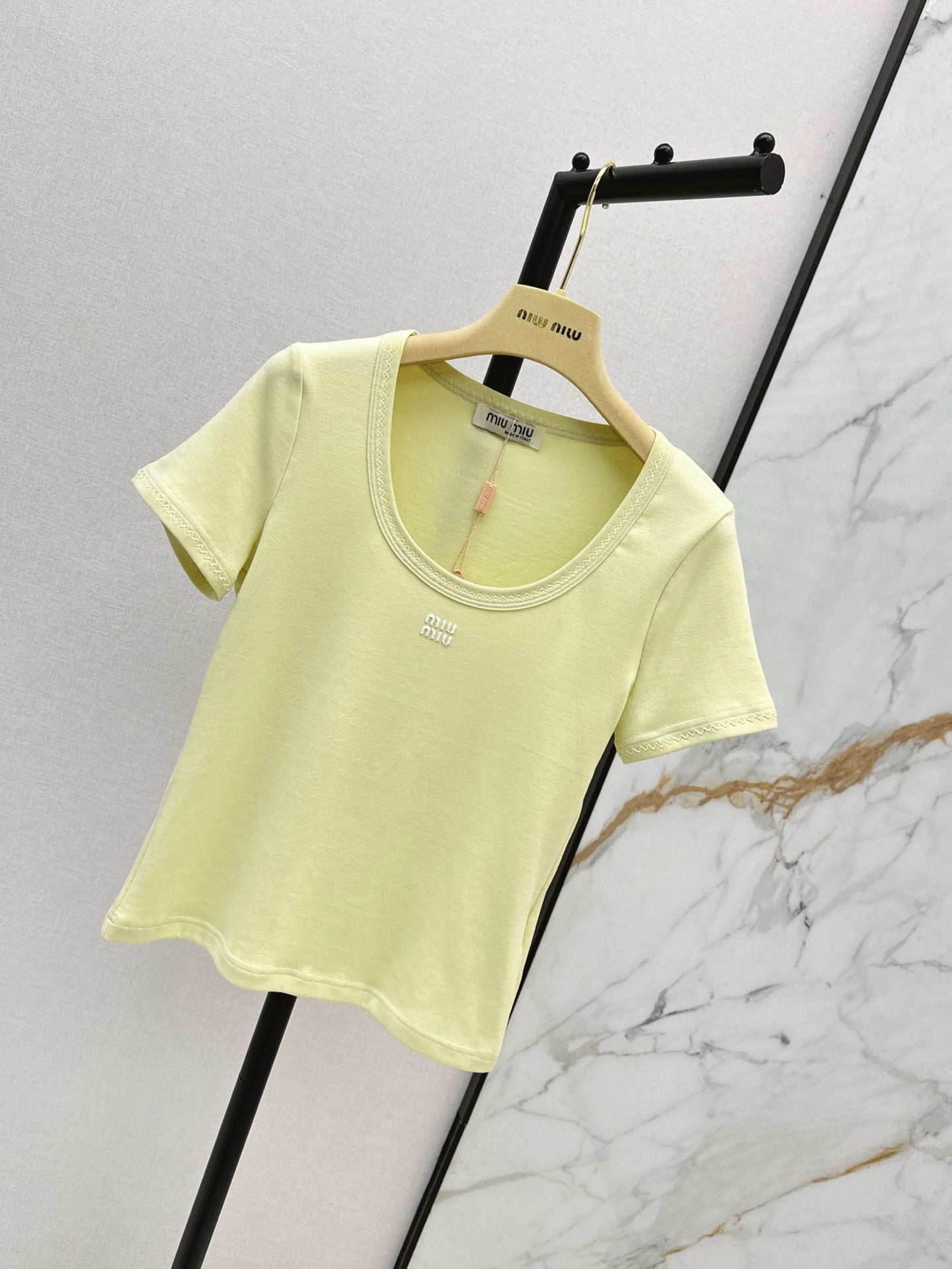 M*u 25ss cotton t-shirt