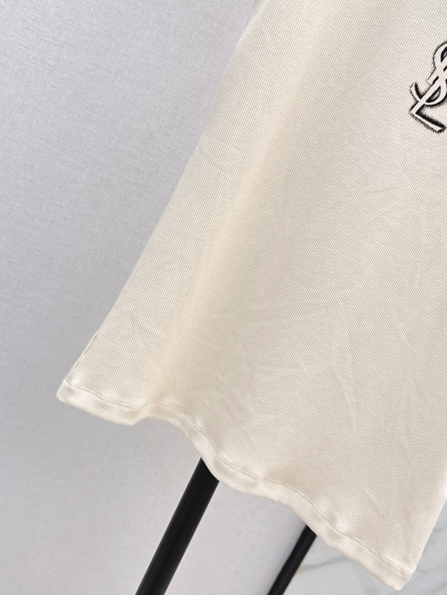 YS* 25ss Front logo print knit vest