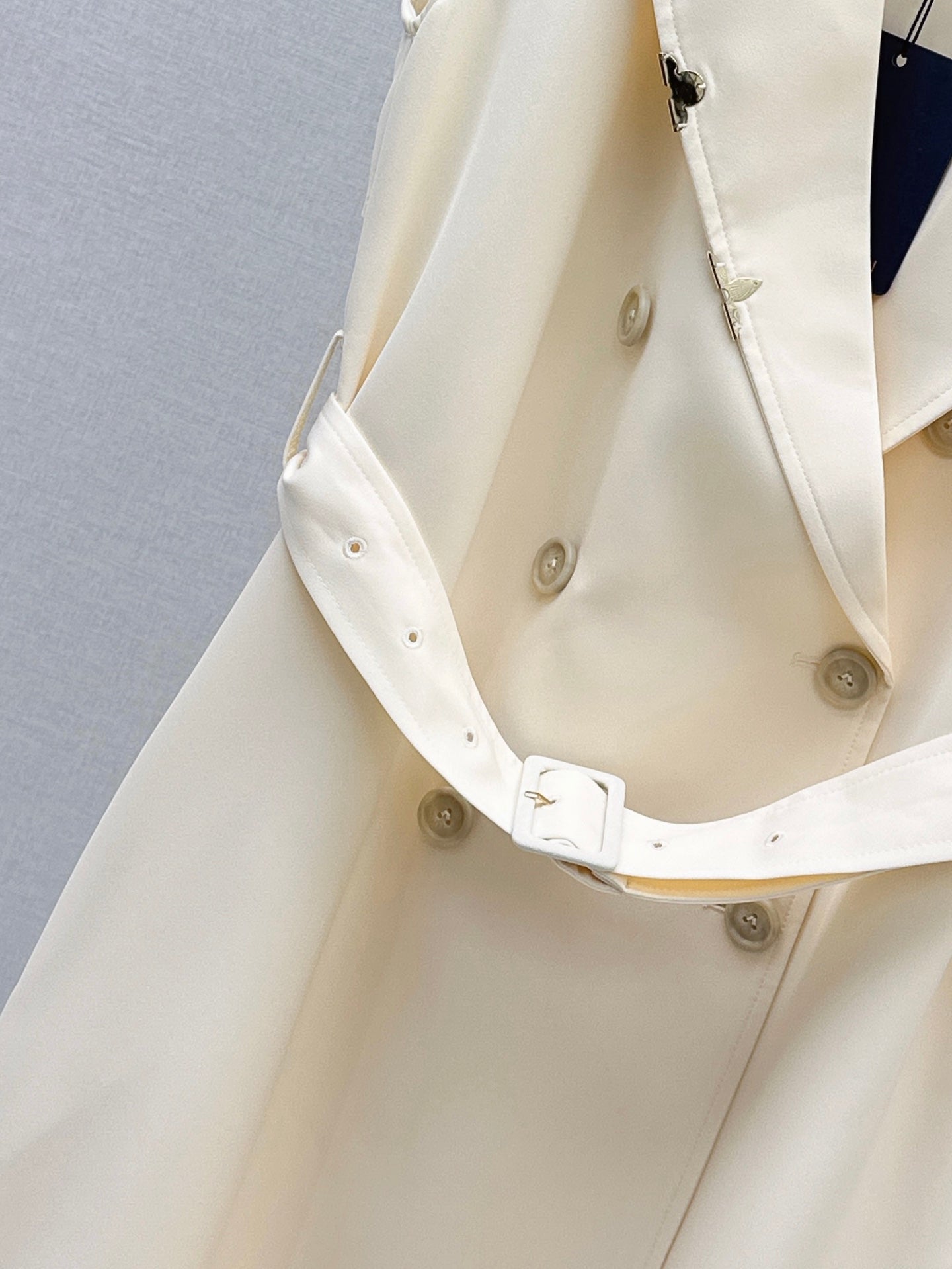 Loui* 25ss Belted Double-Breasted Dress