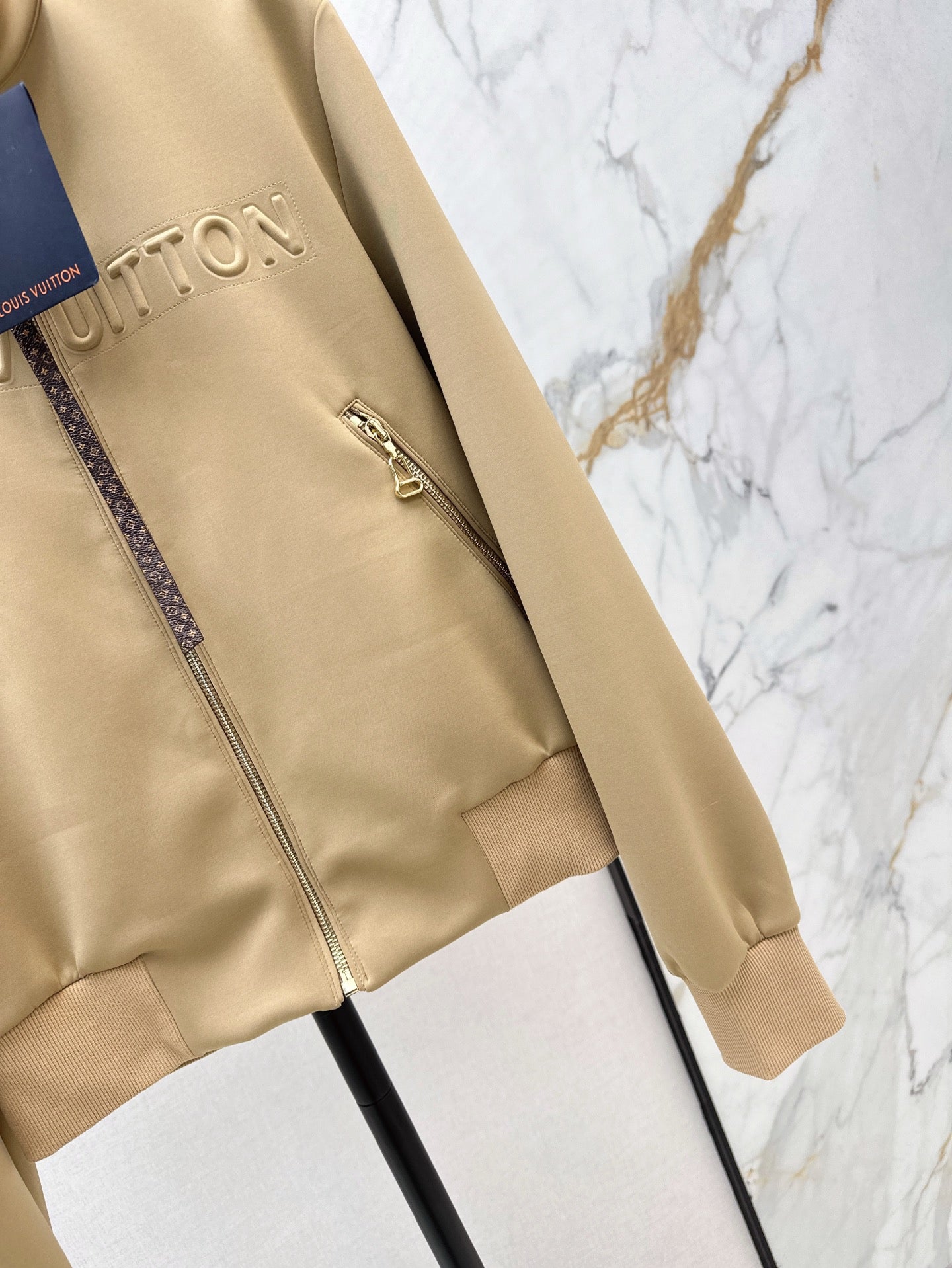 Loui* Embossed Bomber Jacket