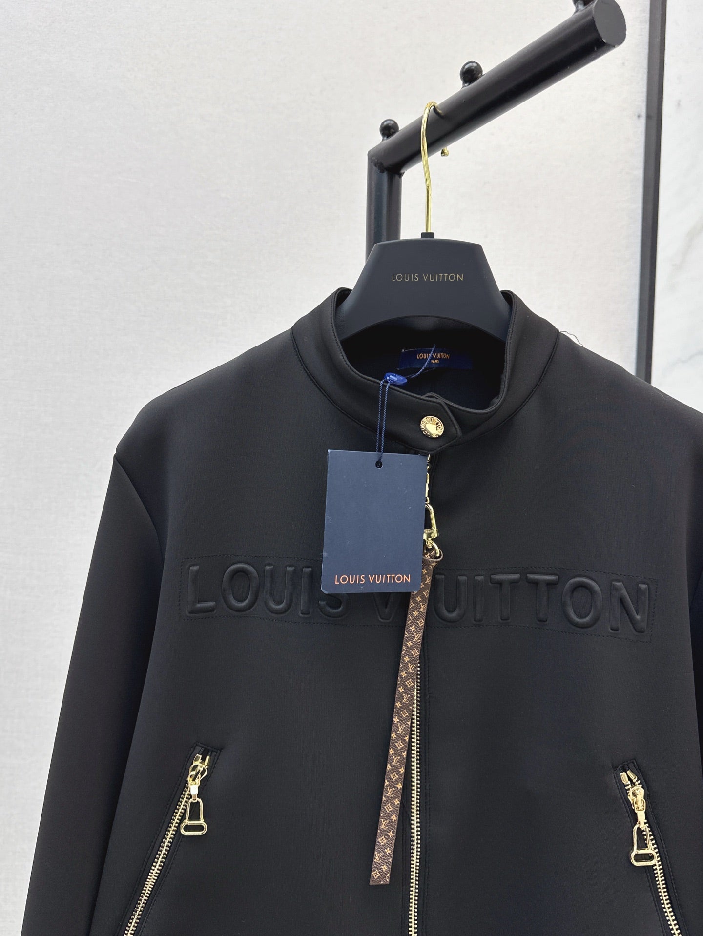 Loui* Embossed Bomber Jacket