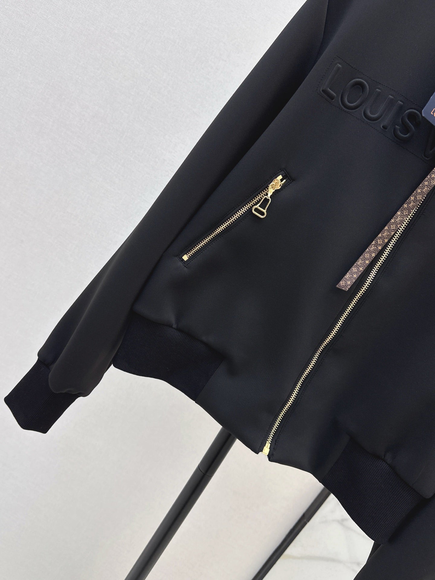 Loui* Embossed Bomber Jacket