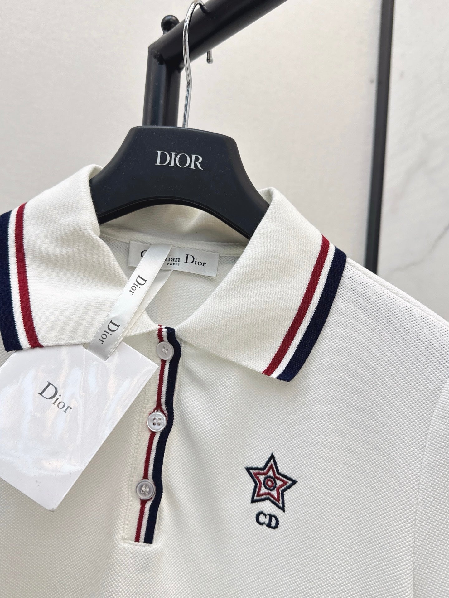 D*r 25ss Polo shirt with logo embroidery on chest