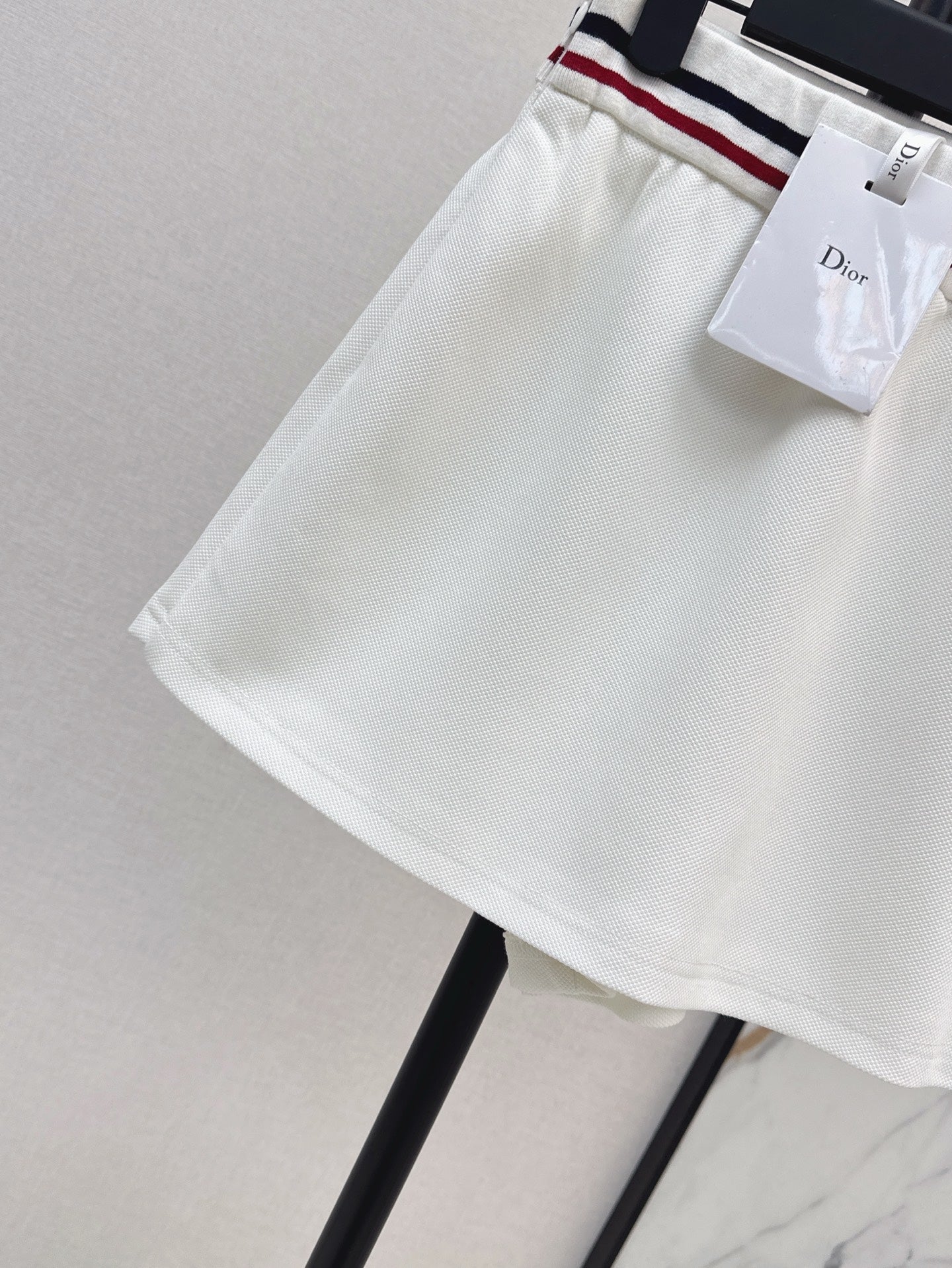 D*r 25ss Web waist Embroidered logo mini shorts