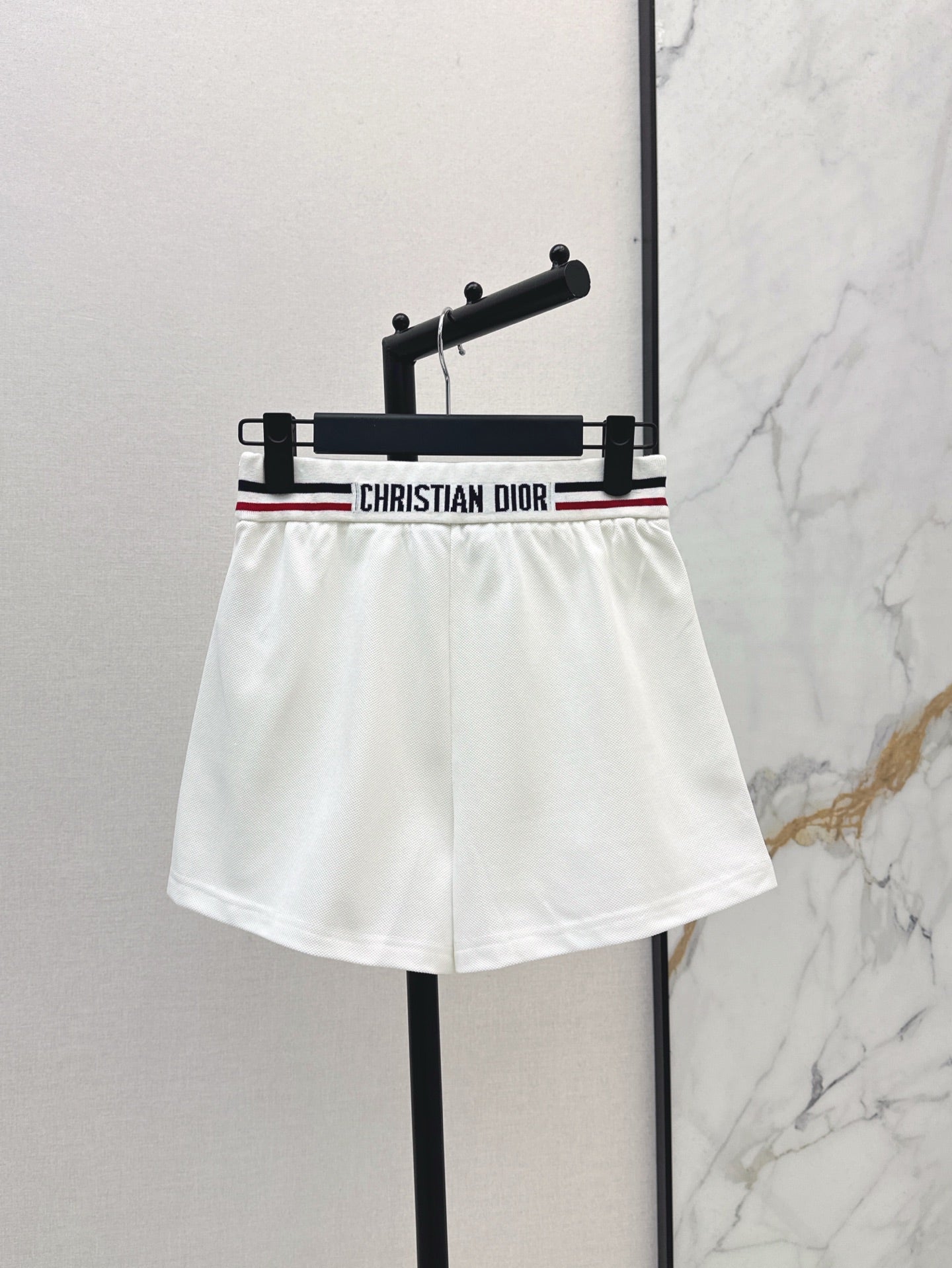 D*r 25ss Web waist Embroidered logo mini shorts