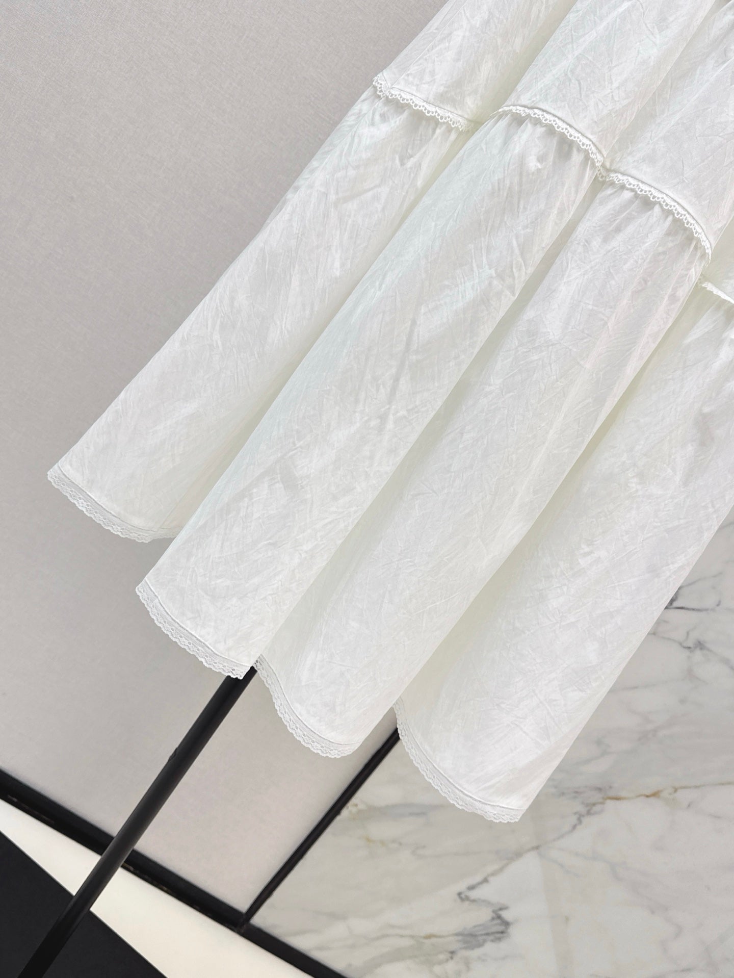 D*r 25ss Logo elastic waist skirt