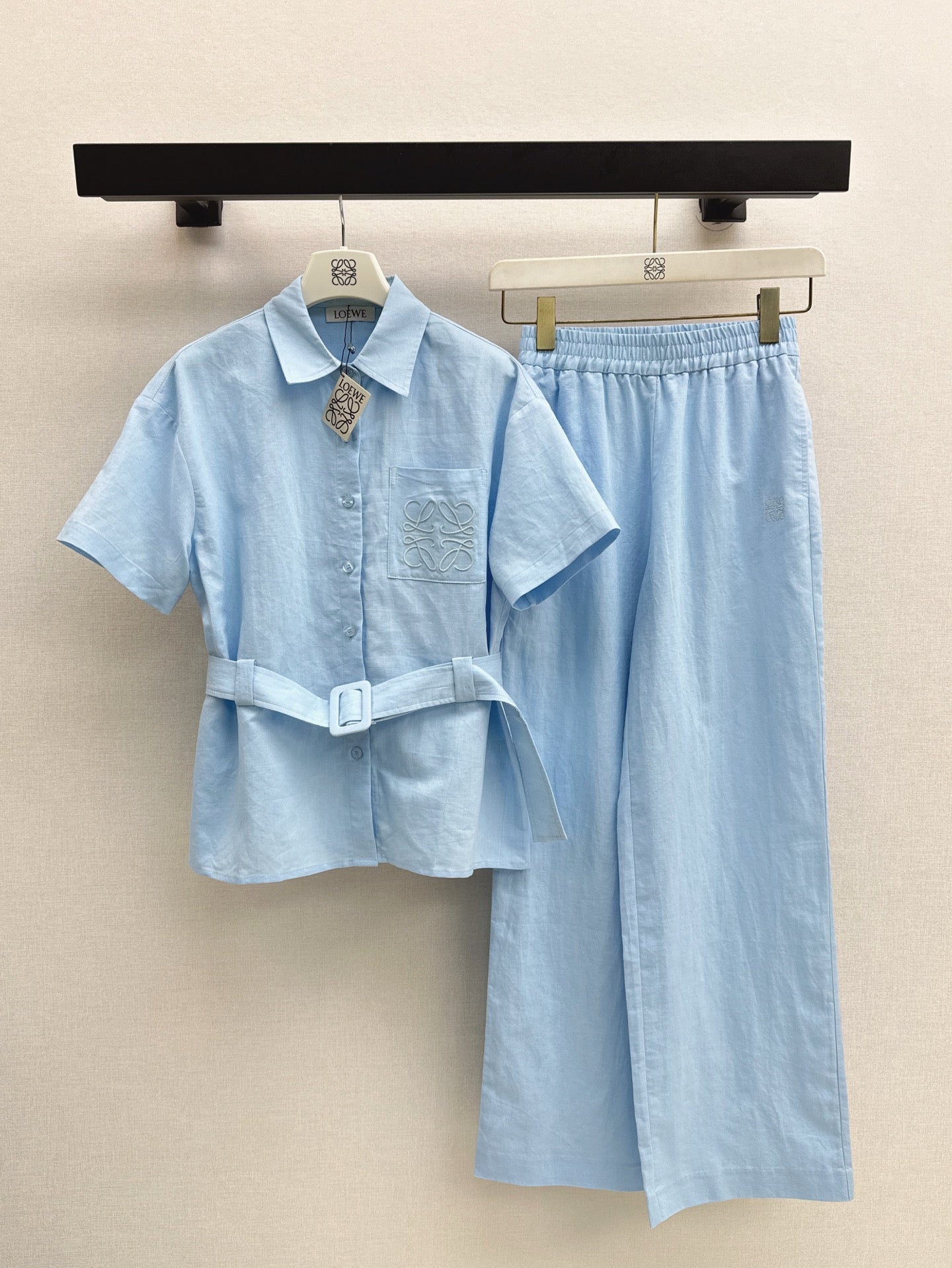 Loe* 25ss Linen leisure suit