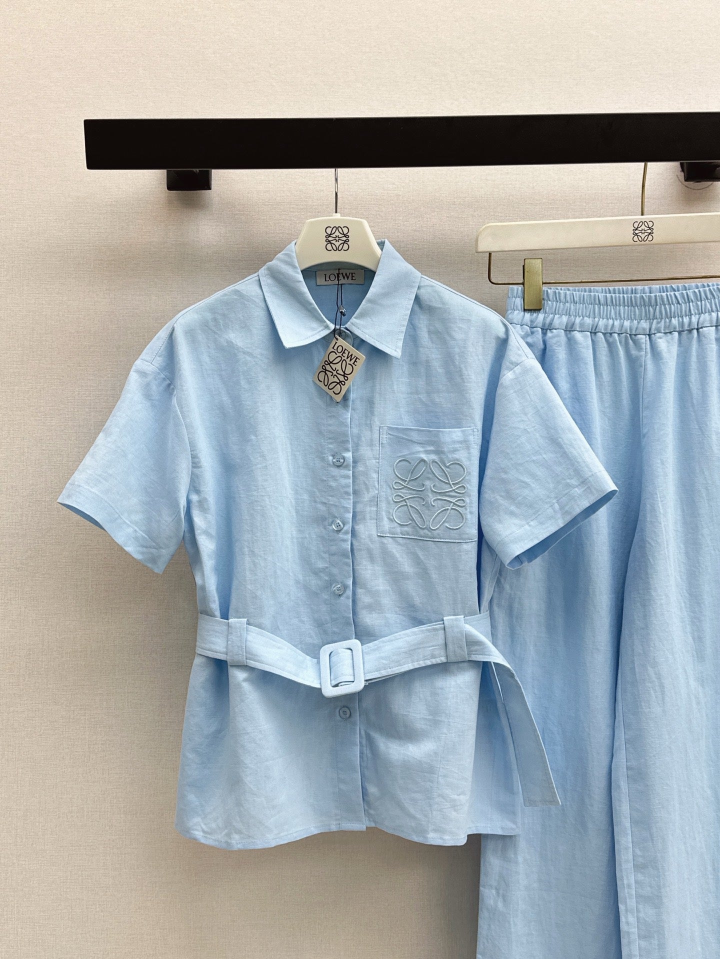 Loe* 25ss Linen leisure suit