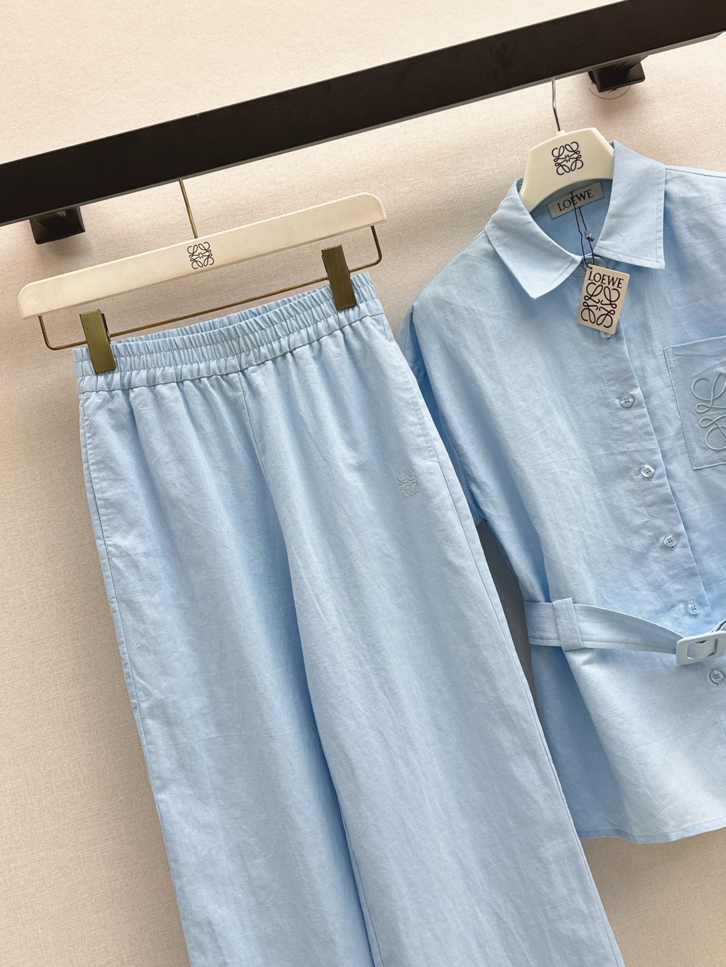 Loe* 25ss Linen leisure suit