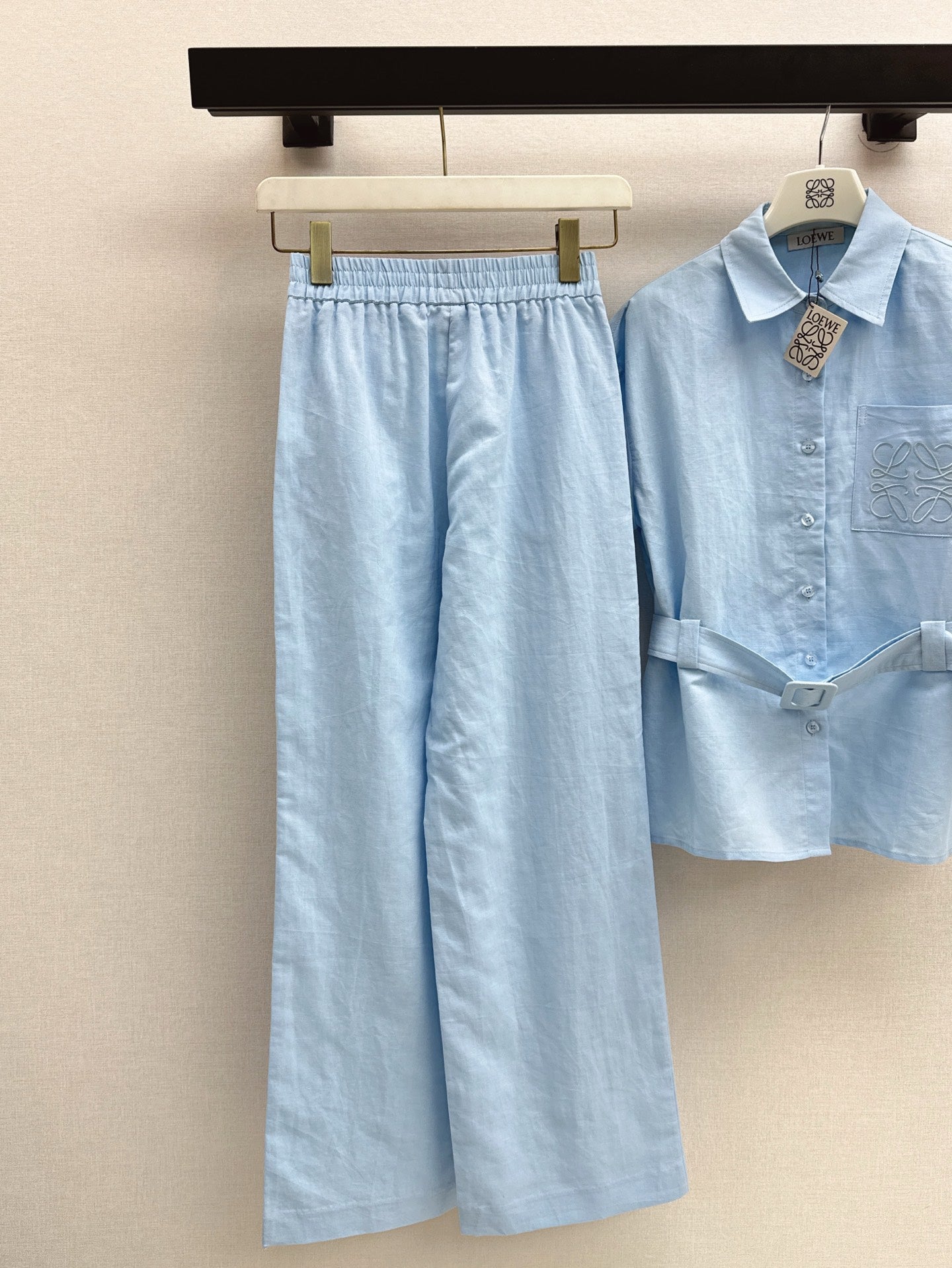 Loe* 25ss Linen leisure suit