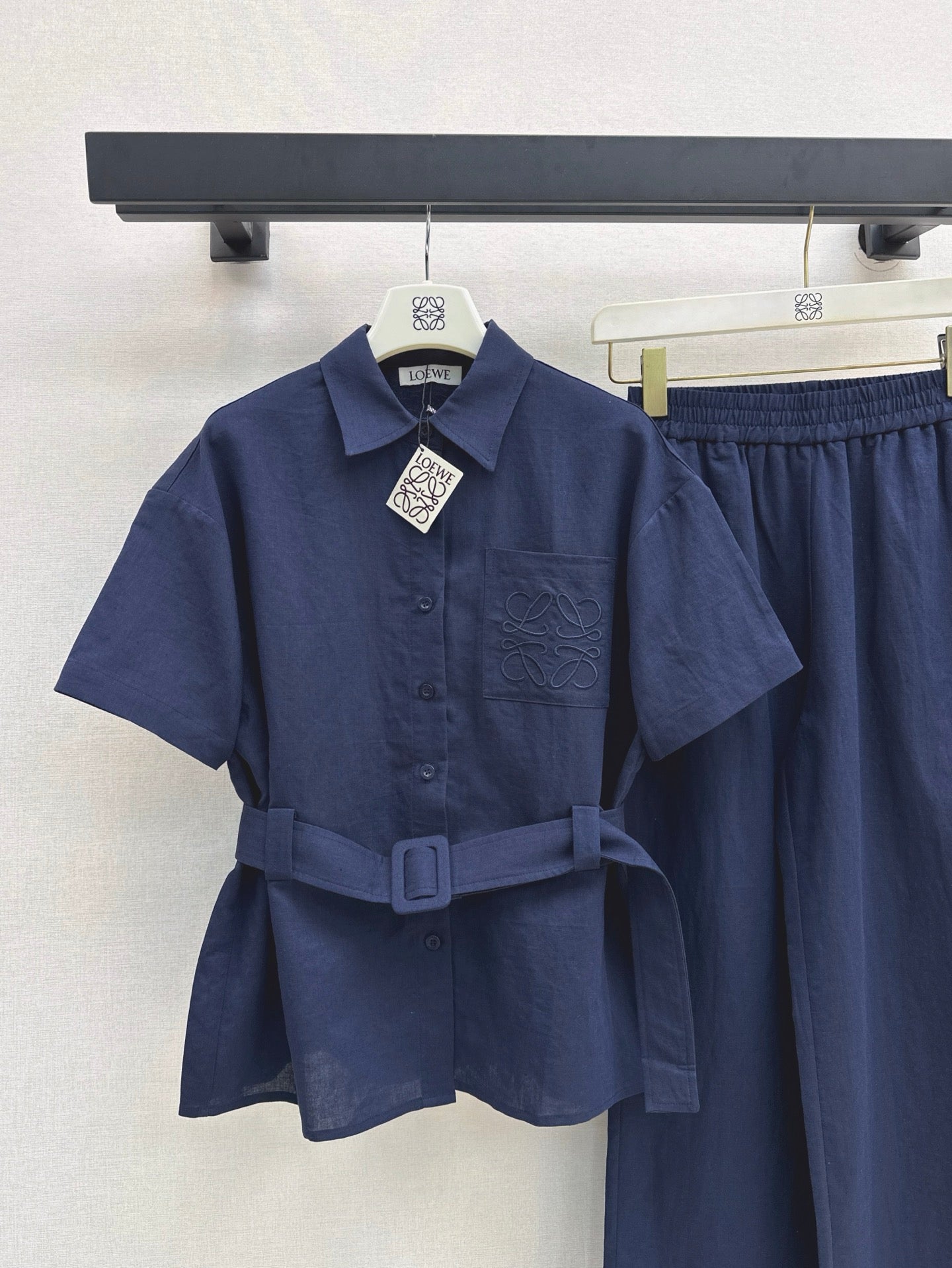 Loe* 25ss Linen leisure suit