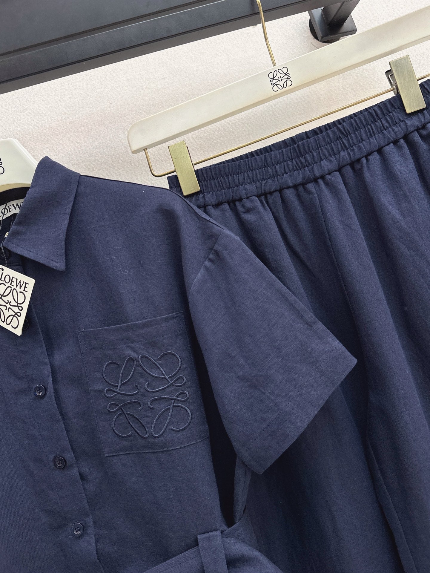 Loe* 25ss Linen leisure suit