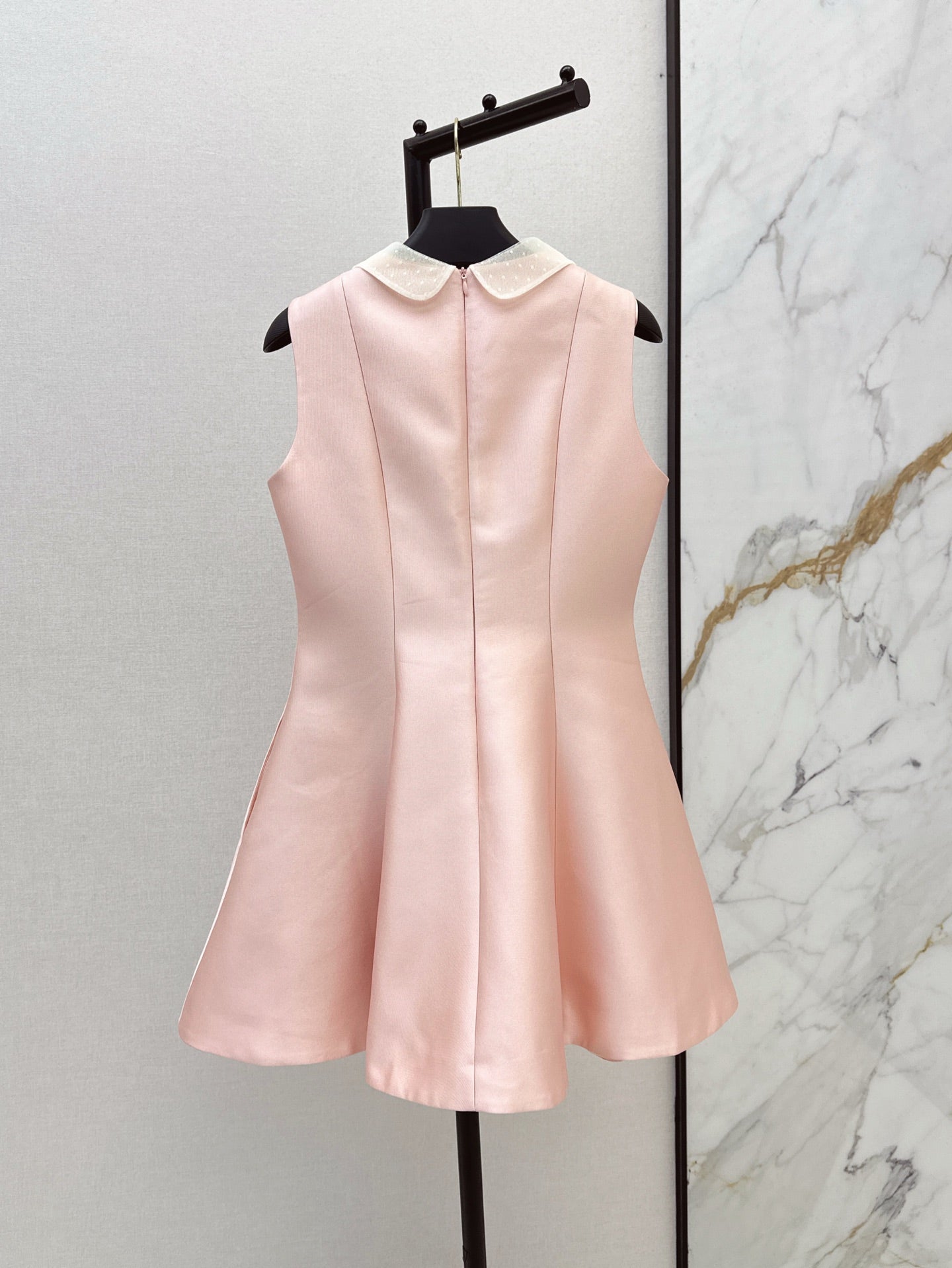 Valen* 25ss Lace collar baby doll dress