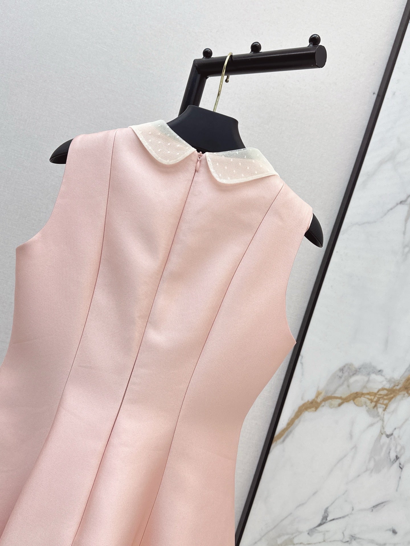 Valen* 25ss Lace collar baby doll dress