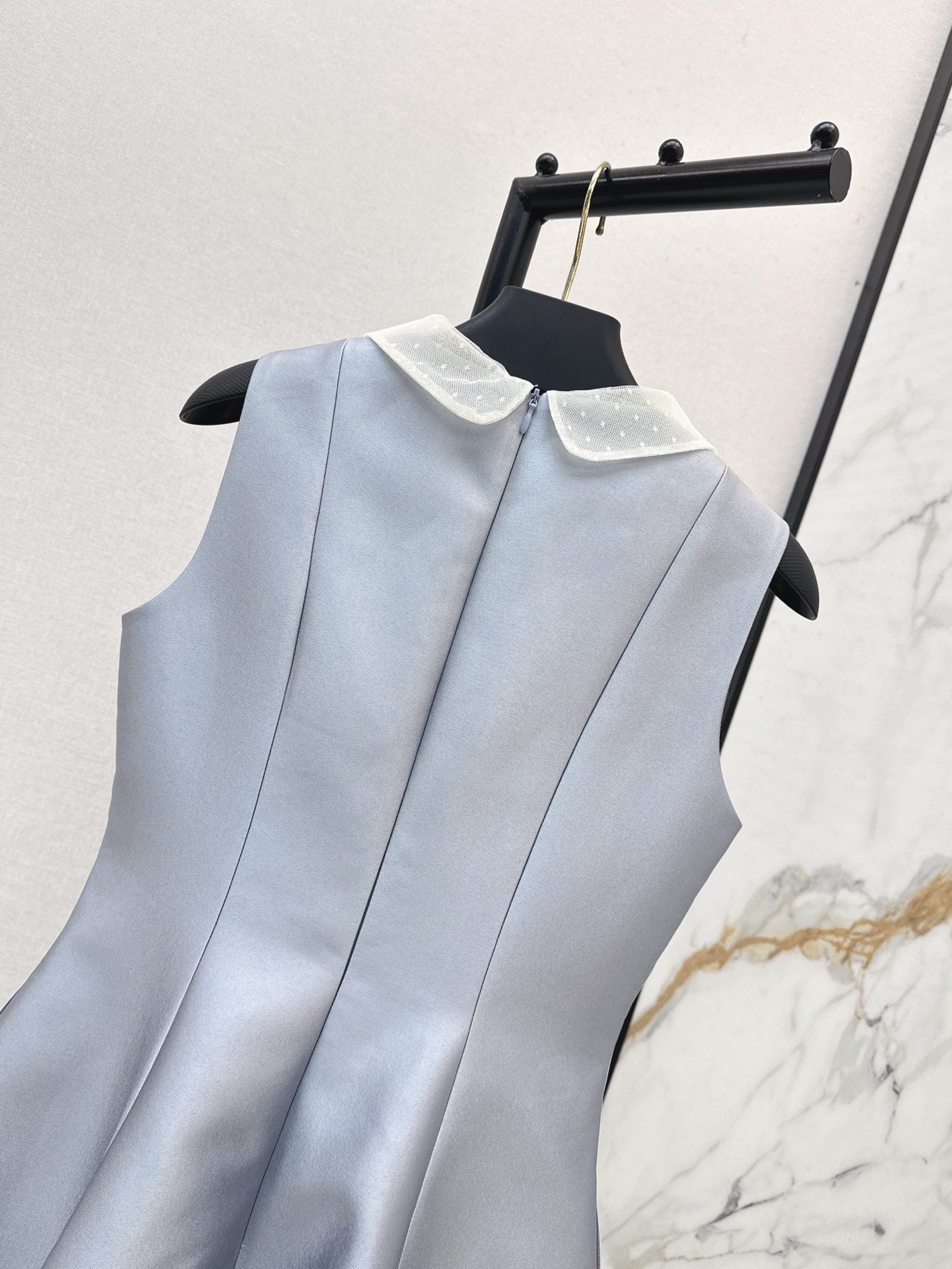 Valen* 25ss Lace collar baby doll dress