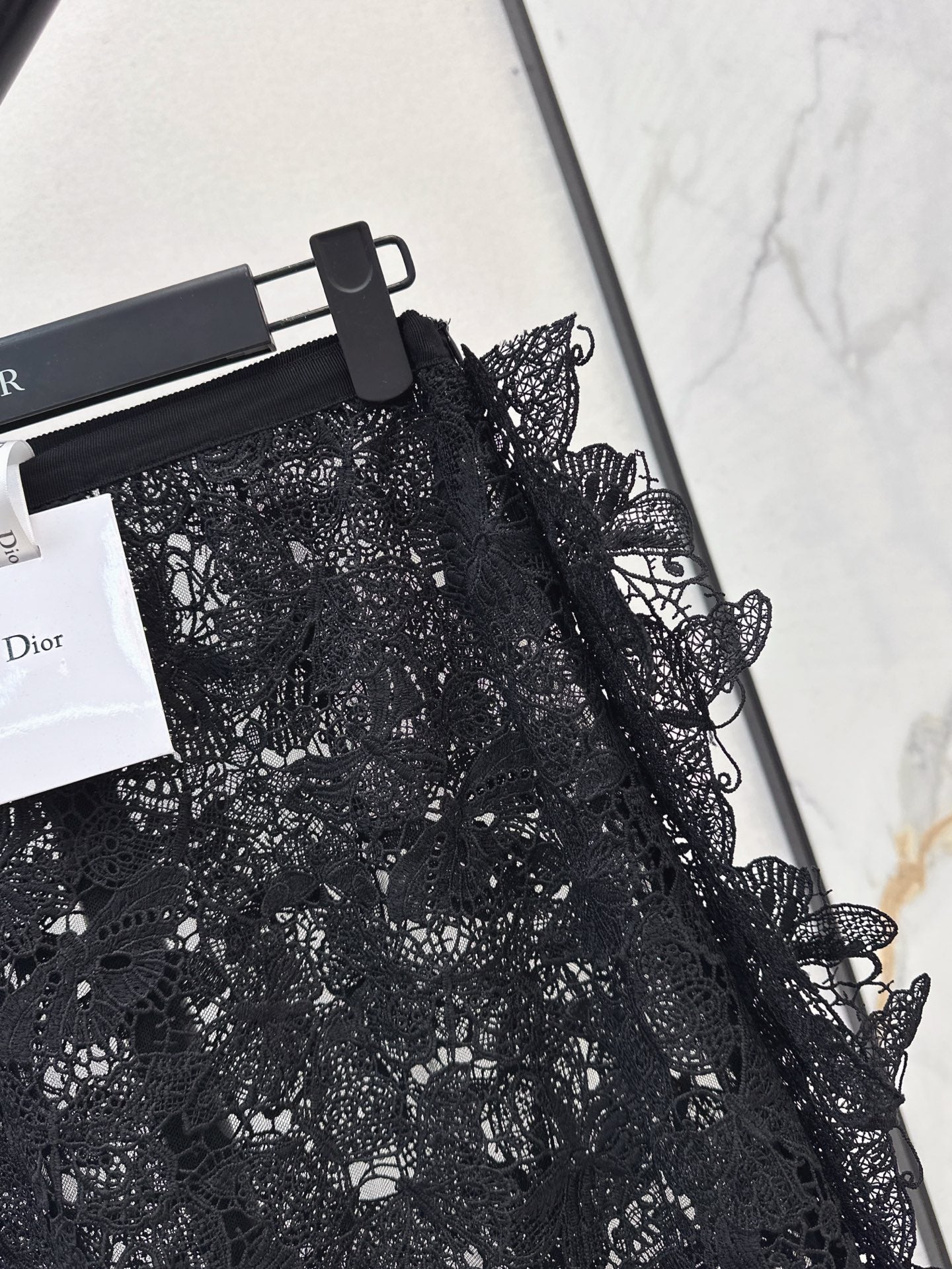 D*r 25ss Butterfly lace midi skirt