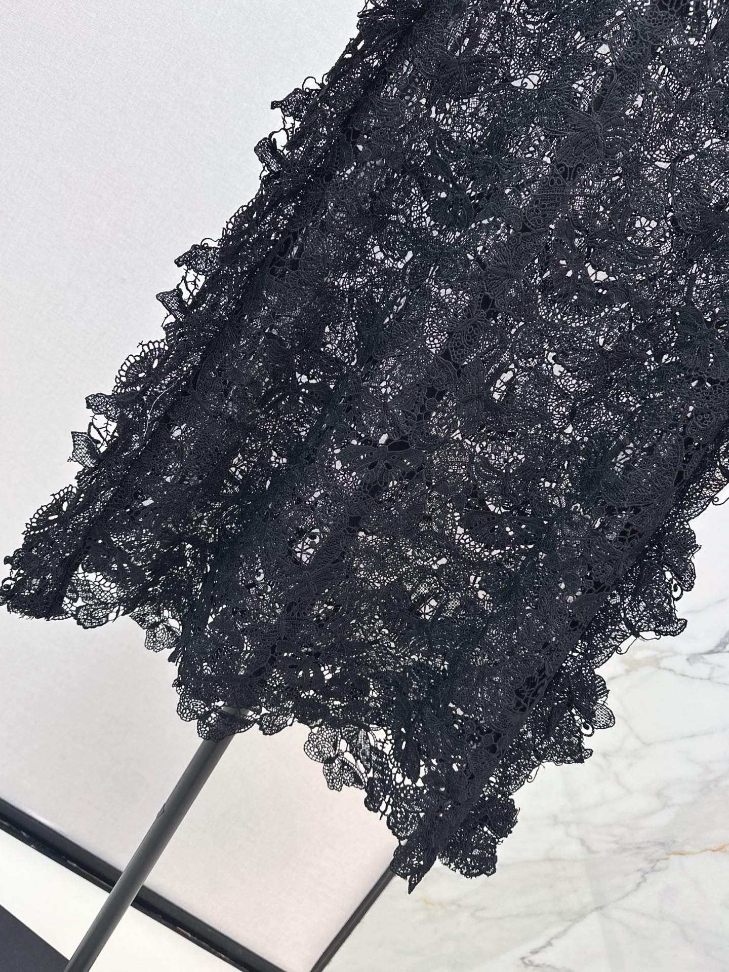 D*r 25ss Butterfly lace midi skirt