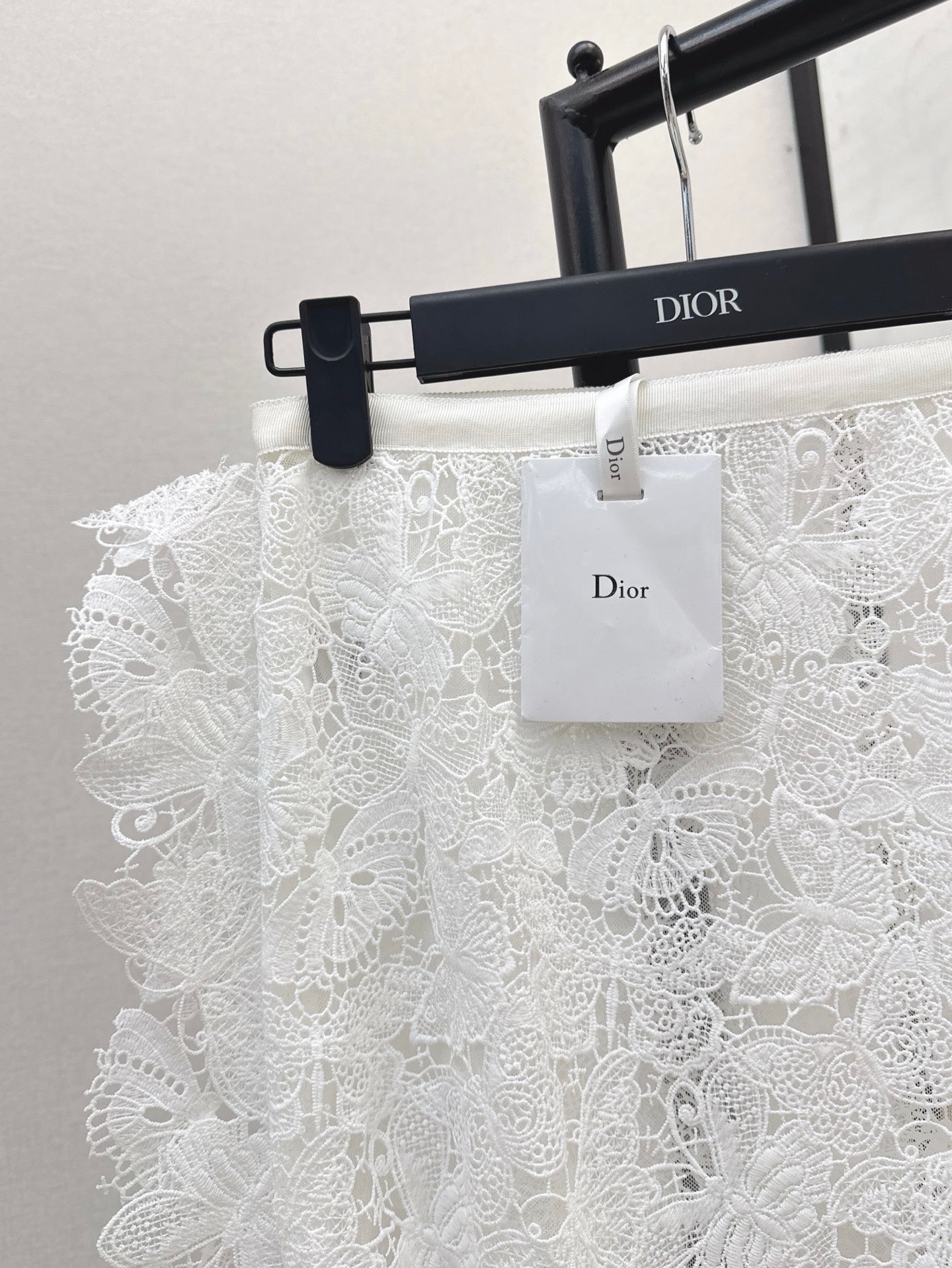 D*r 25ss Butterfly lace midi skirt