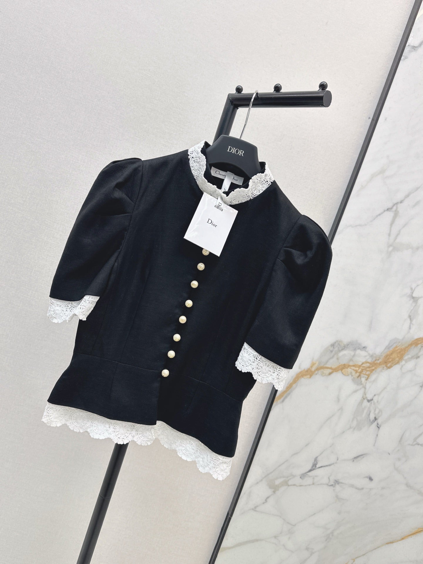 D*r 25ss Puff Sleeve Fitted Jacket