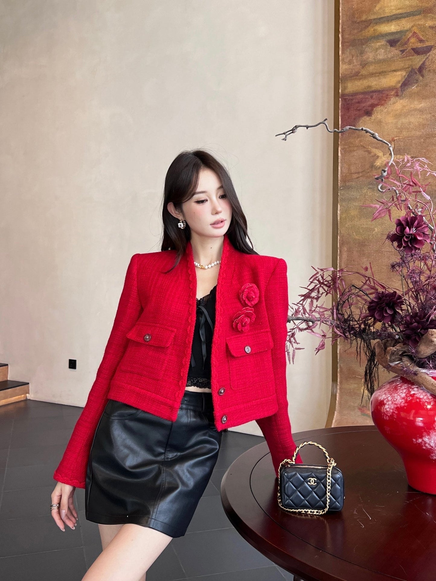 C*nel 25ss Camellia jacket