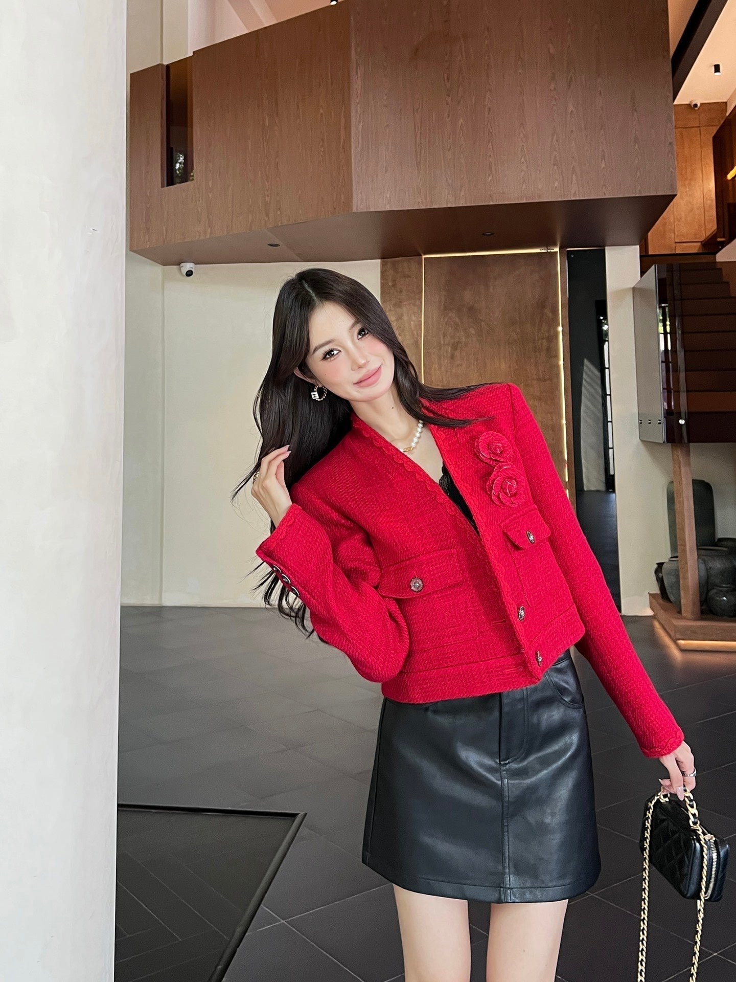 C*nel 25ss Camellia jacket